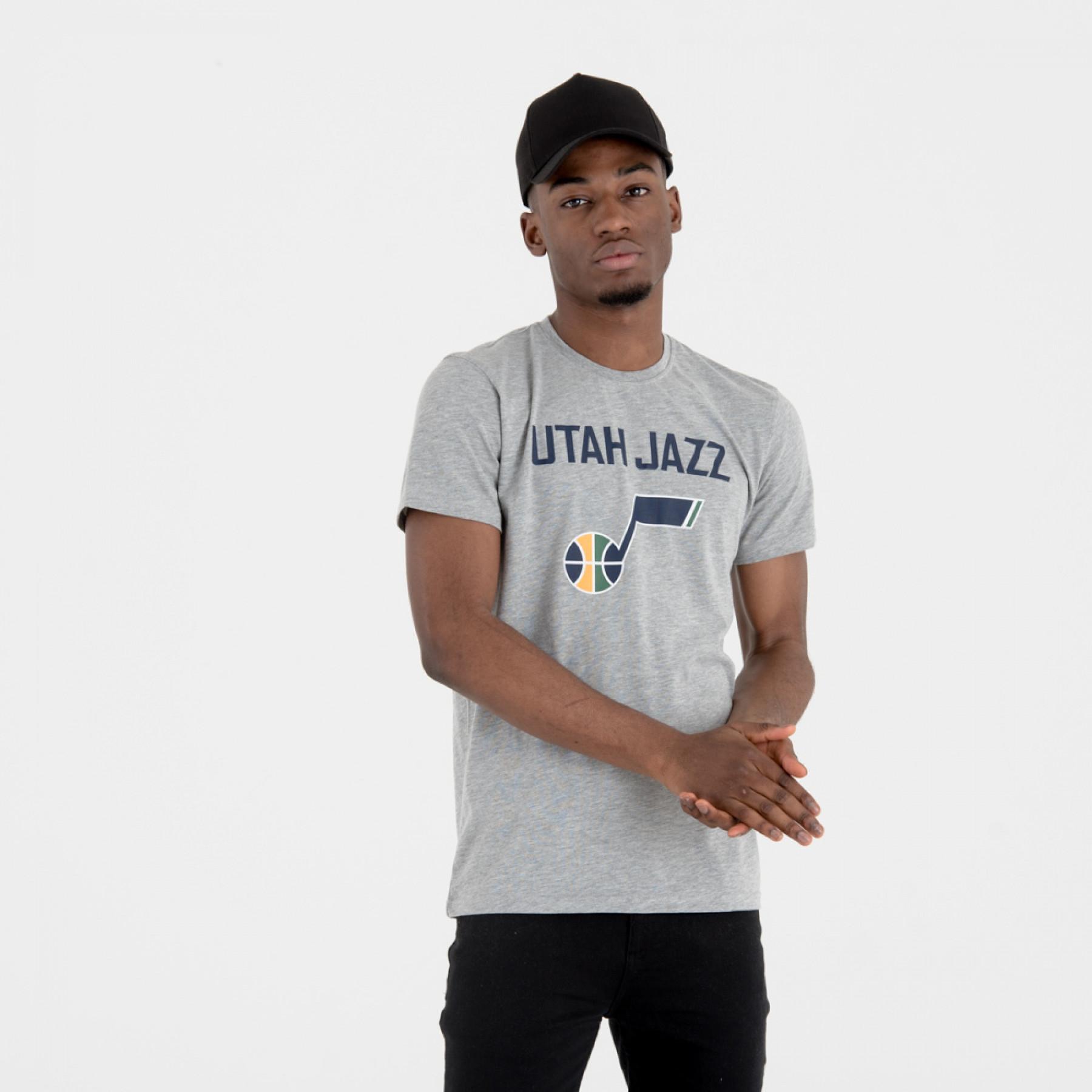Camiseta New Era logo Utah Jazz