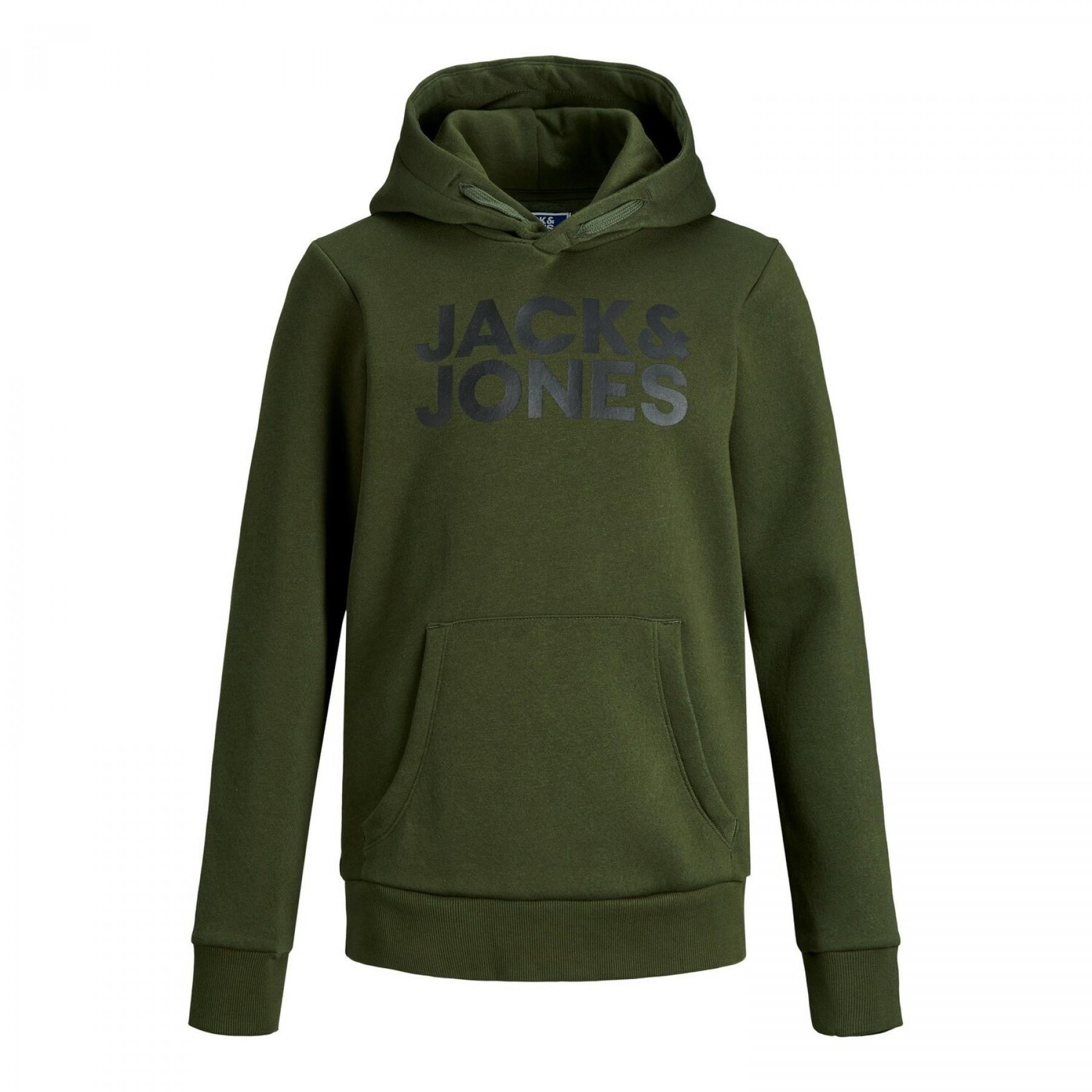 Sudadera con capucha para niños Jack & Jones Corp Logo