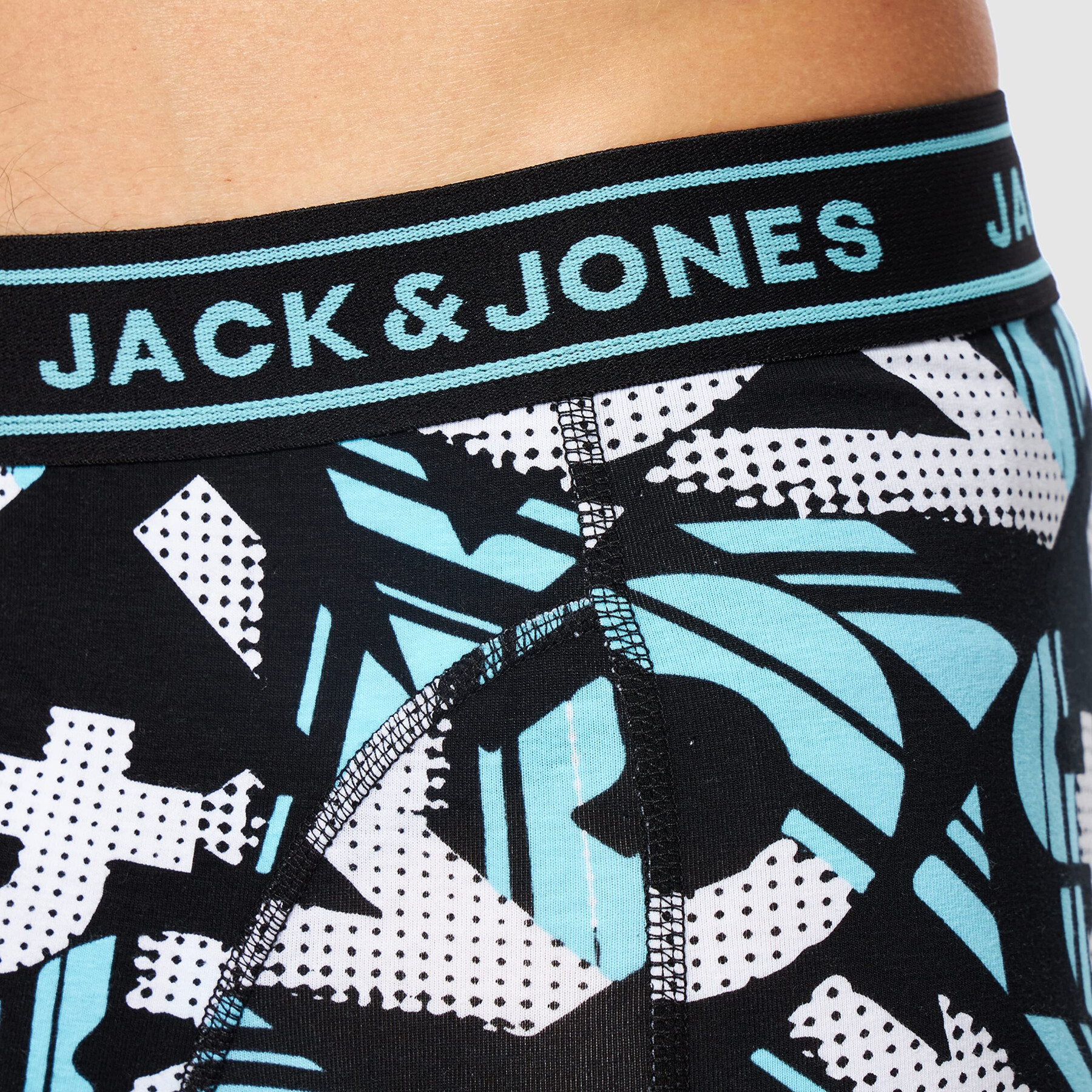 Boxer Jack & Jones Logo Print
