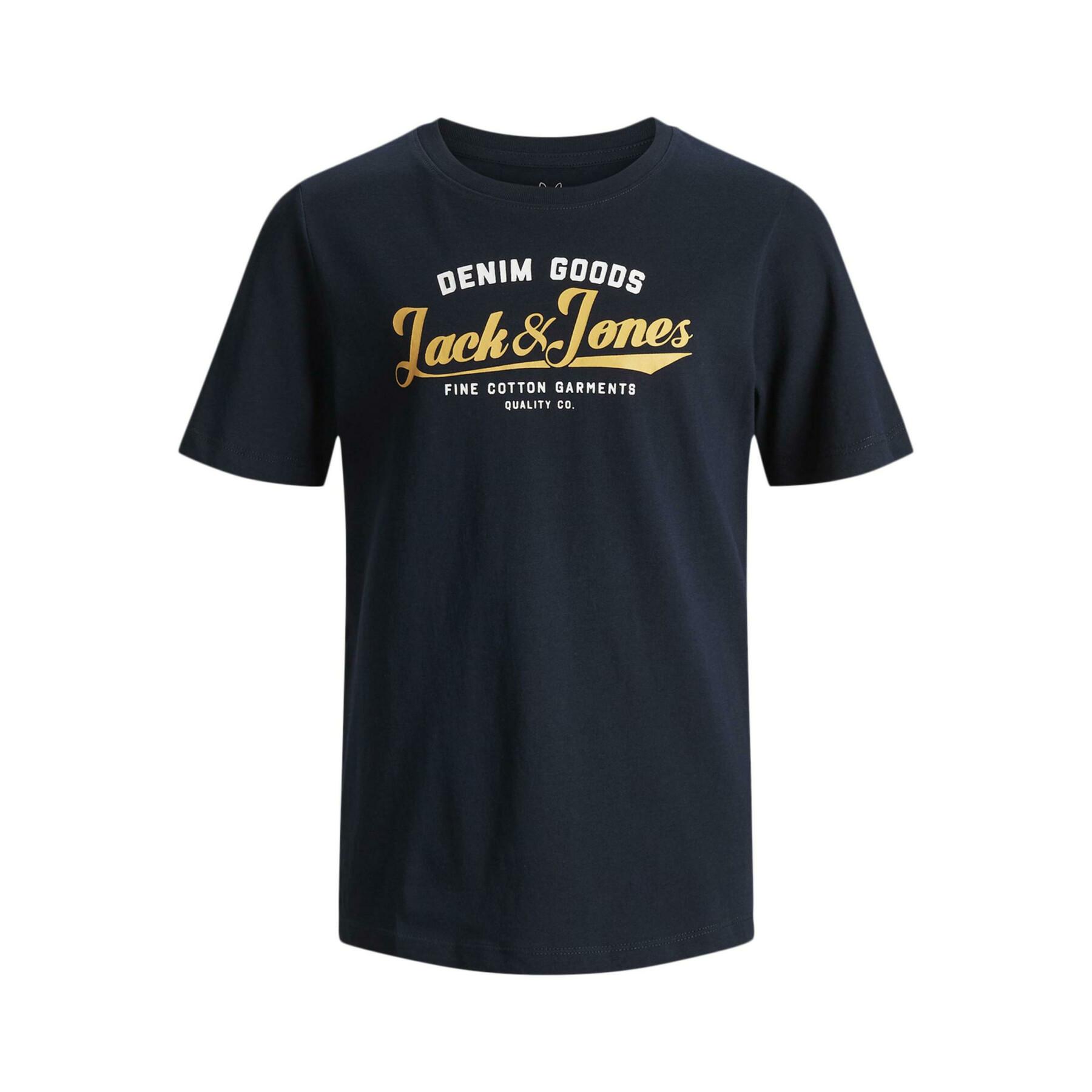 Juego de 2 camisetas para niños Jack & Jones logo