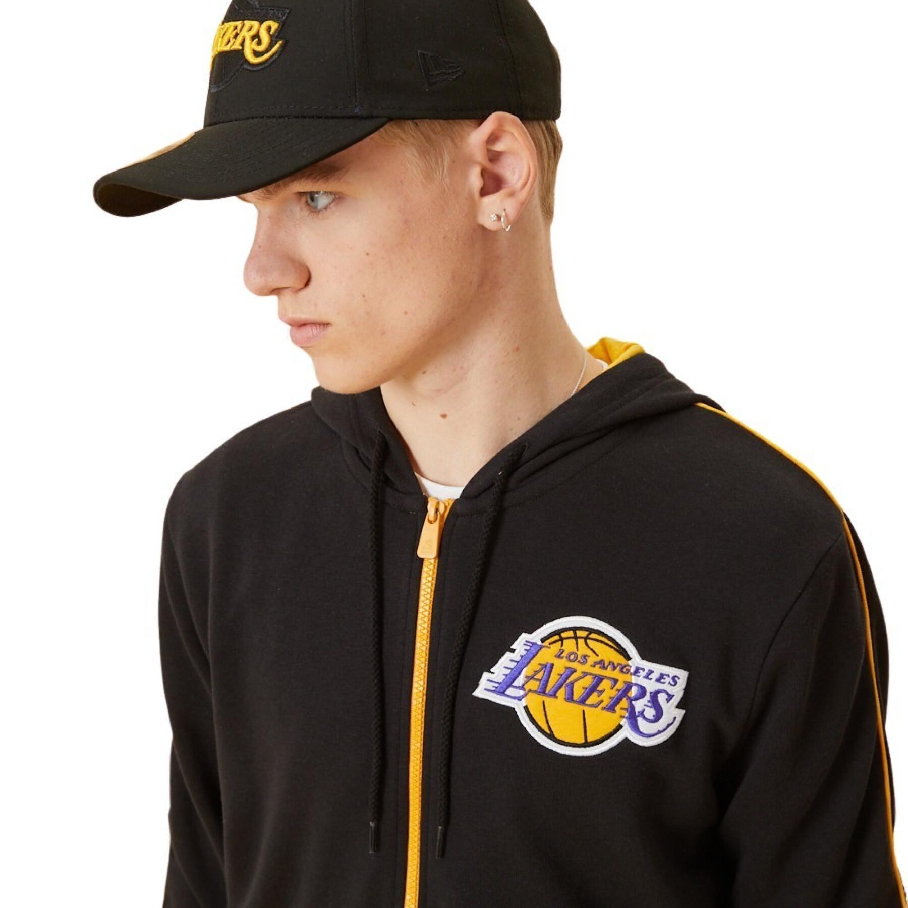 Sudadera con capucha Los Angeles Lakers Contrast