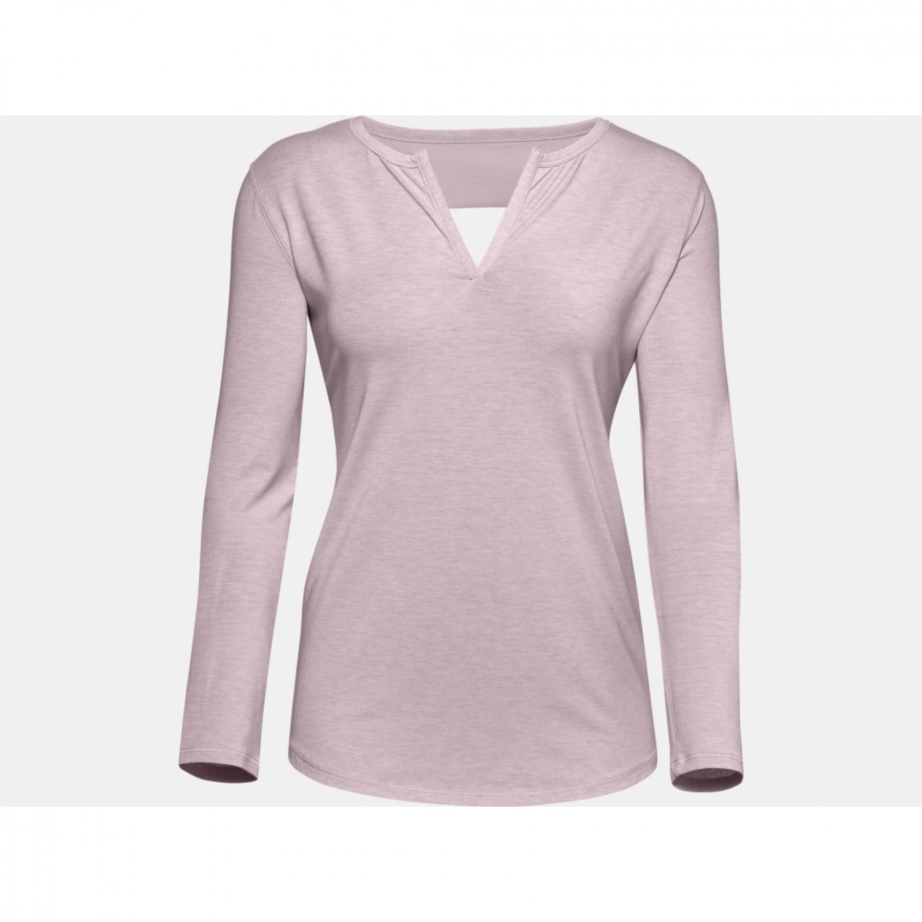 Camiseta de manga larga para mujer Under Armour Athlete Recovery Sleepwear™