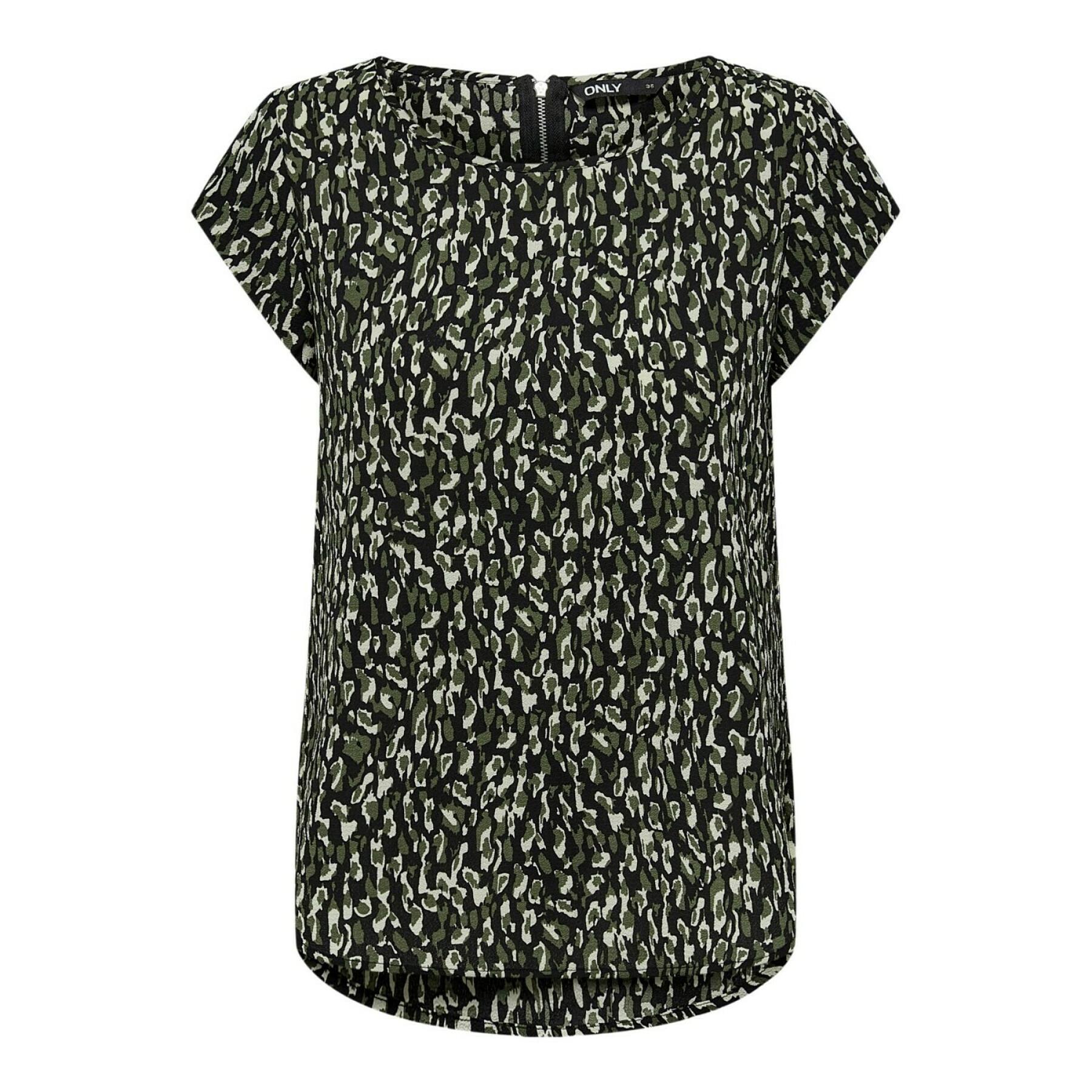 Camiseta mujer Only onlvic aop ptm