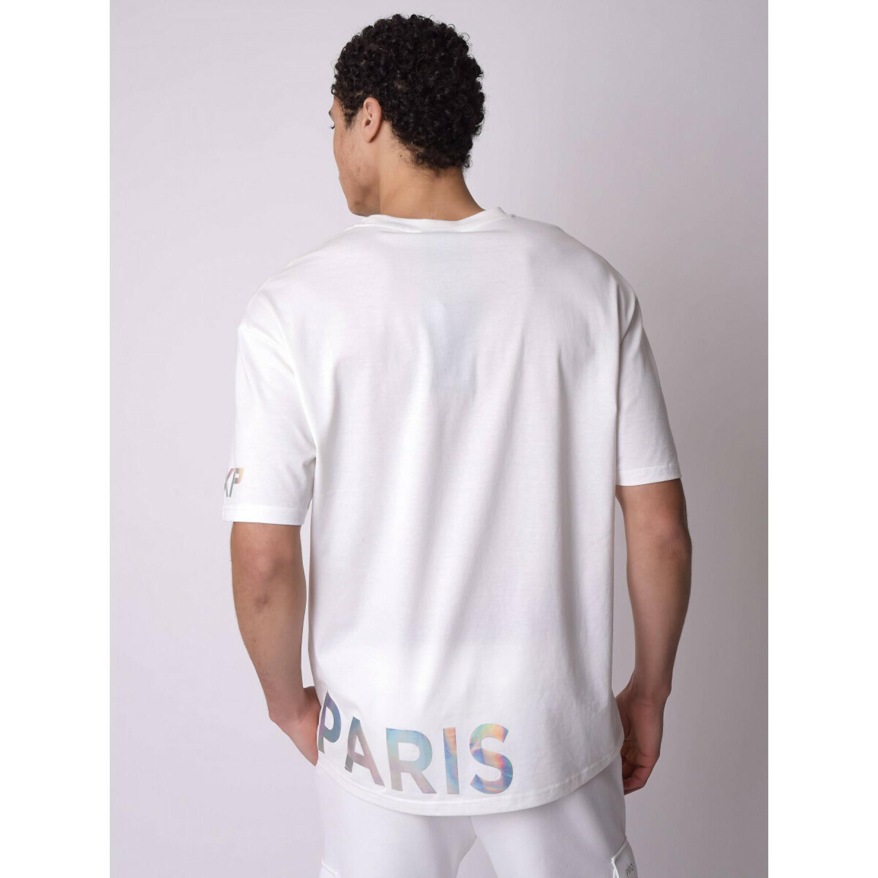 Camiseta con logotipo iridiscente de corte holgado Project X Paris