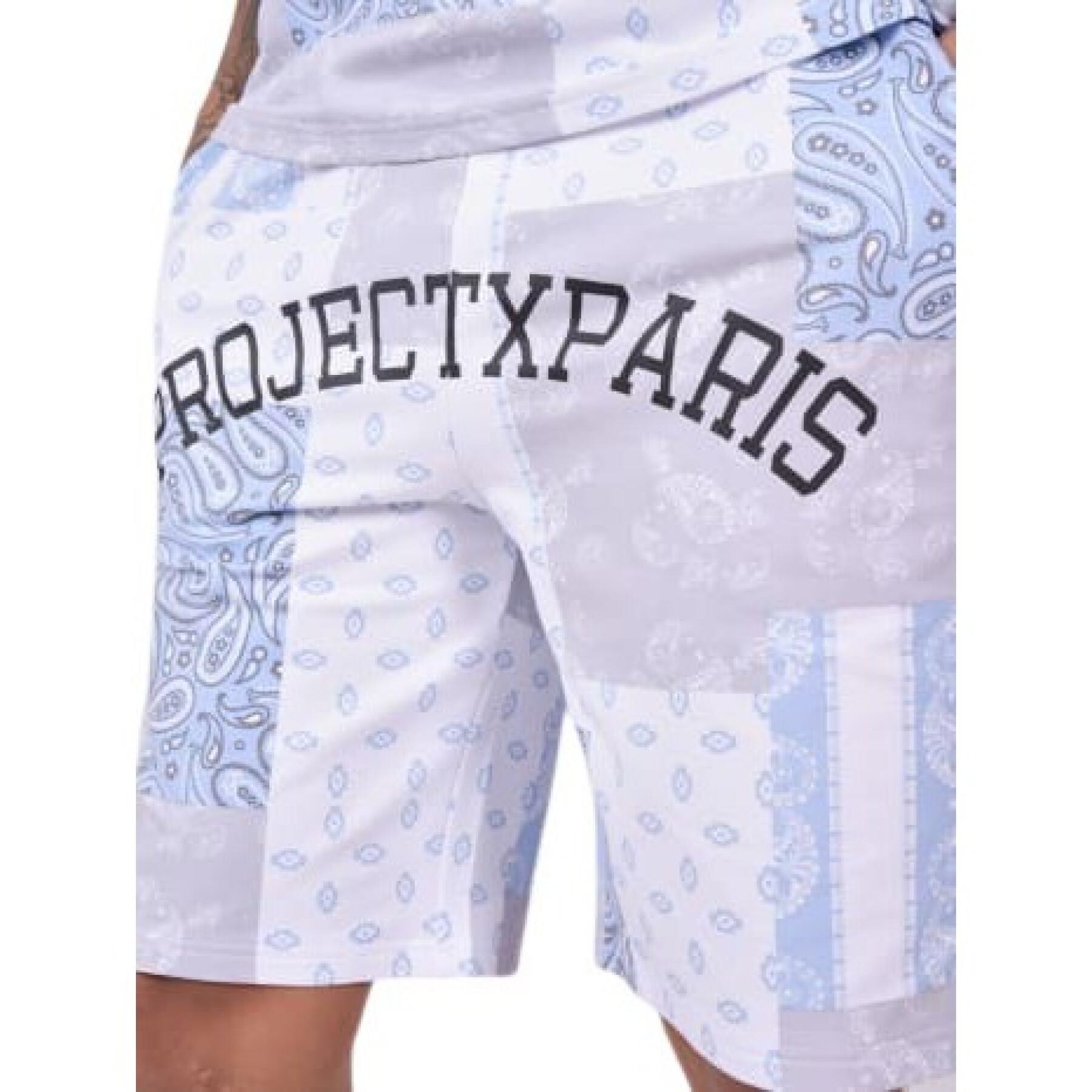 Pantalón corto Project X Paris bandana