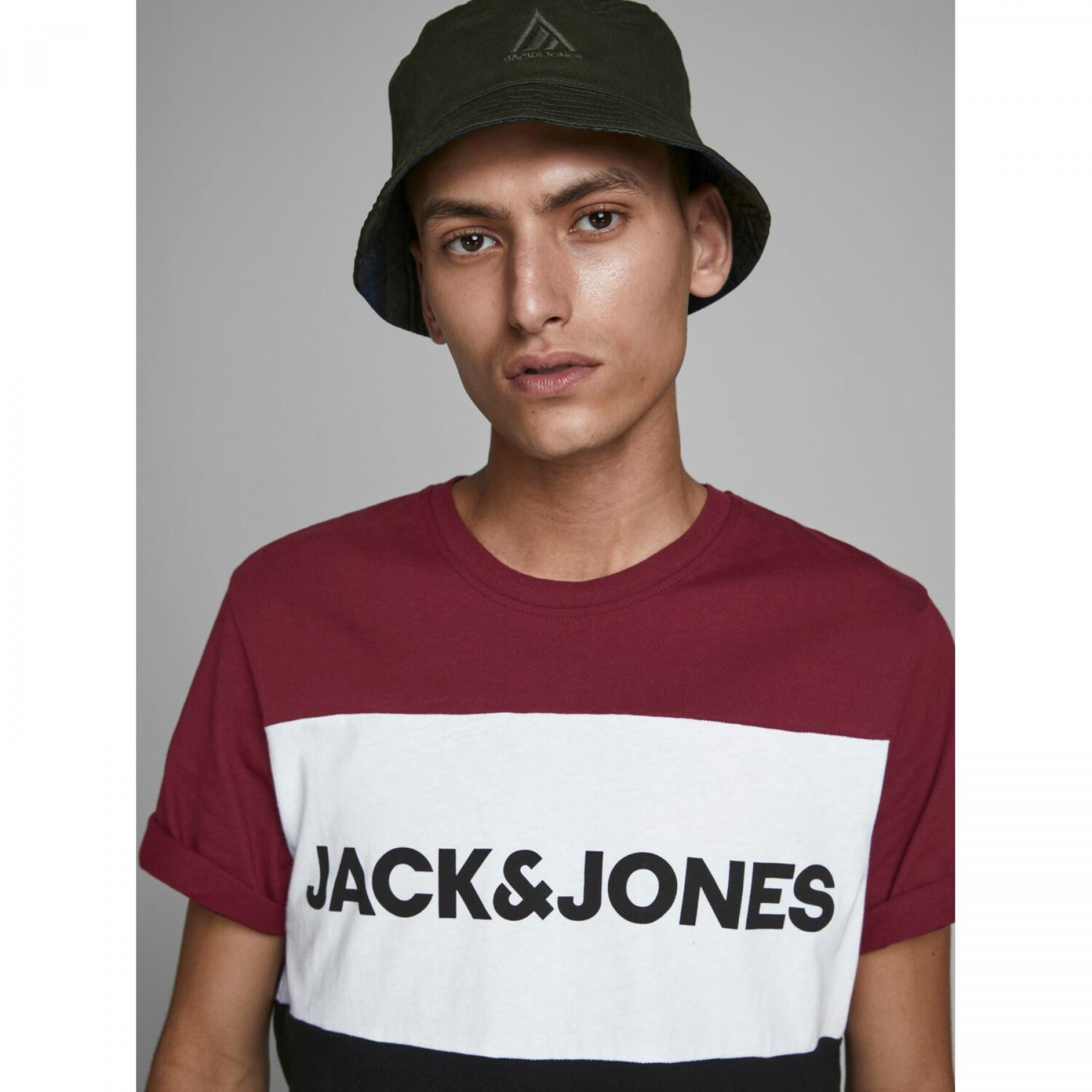 Camiseta con logo blocking de Jack & Jones