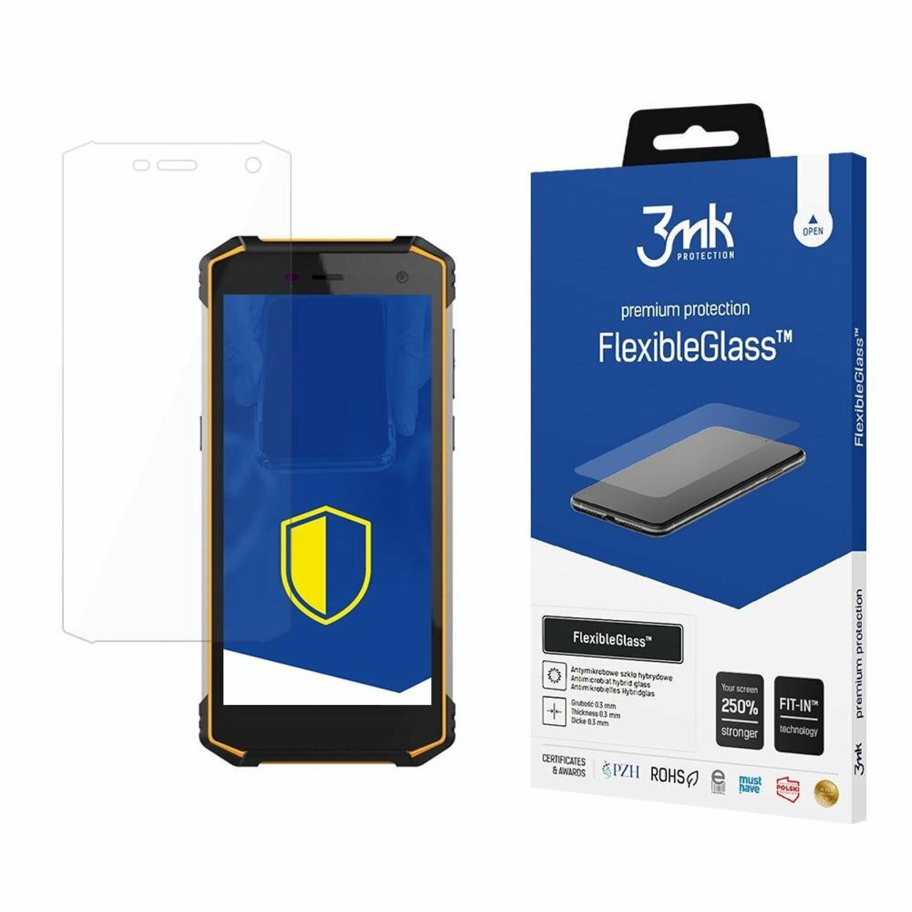 Vidrio híbrido 3MK MyPhone Hammer Energy 2 - FlexibeGlass™