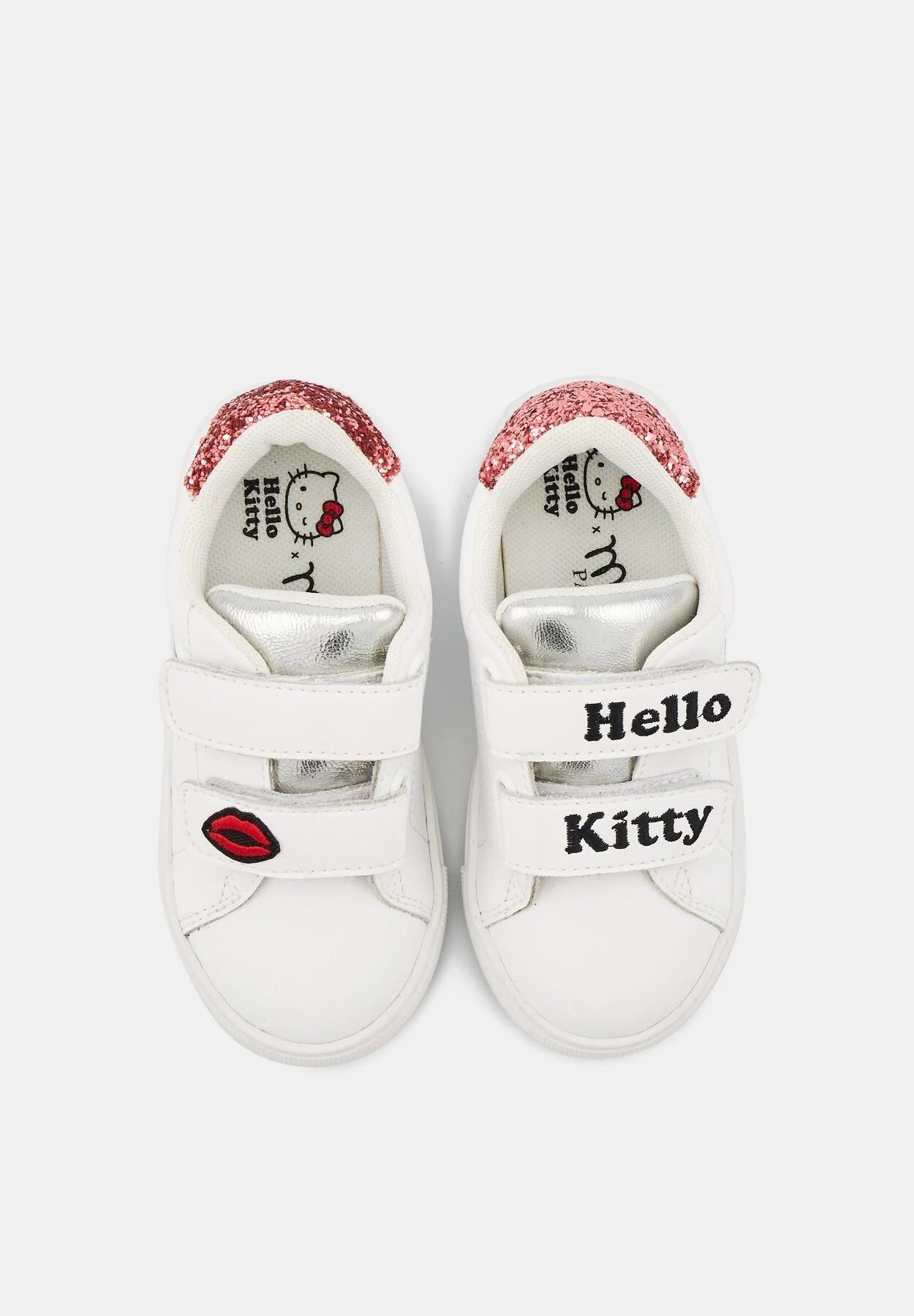 Zapatillas de deporte para chicas Bons Baisers de Paname Mini Edith Hello Kitty - Glitter Rose