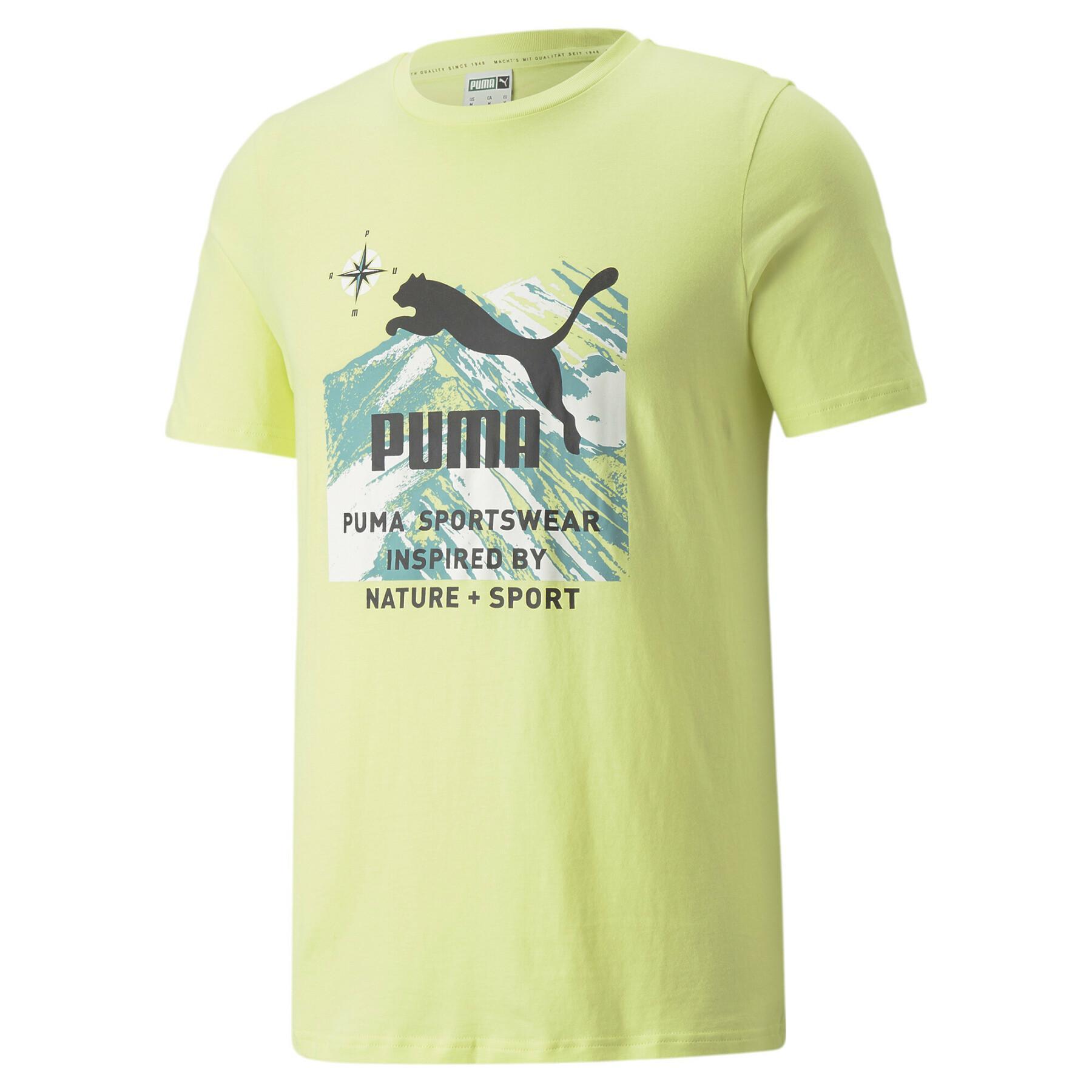 Camiseta Puma Nature Camp Graphic