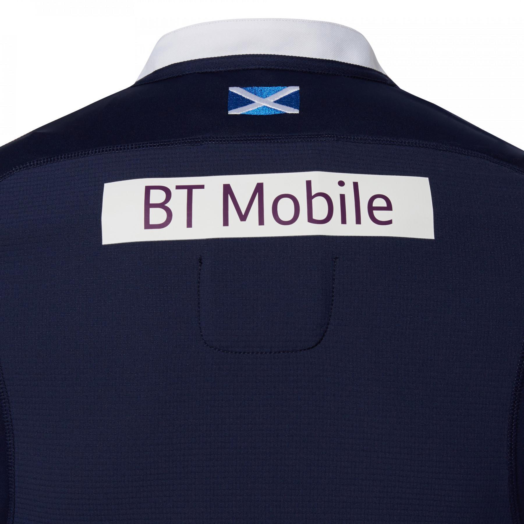 Camiseta auténtica de casa Écosse Rugby 2017-2018