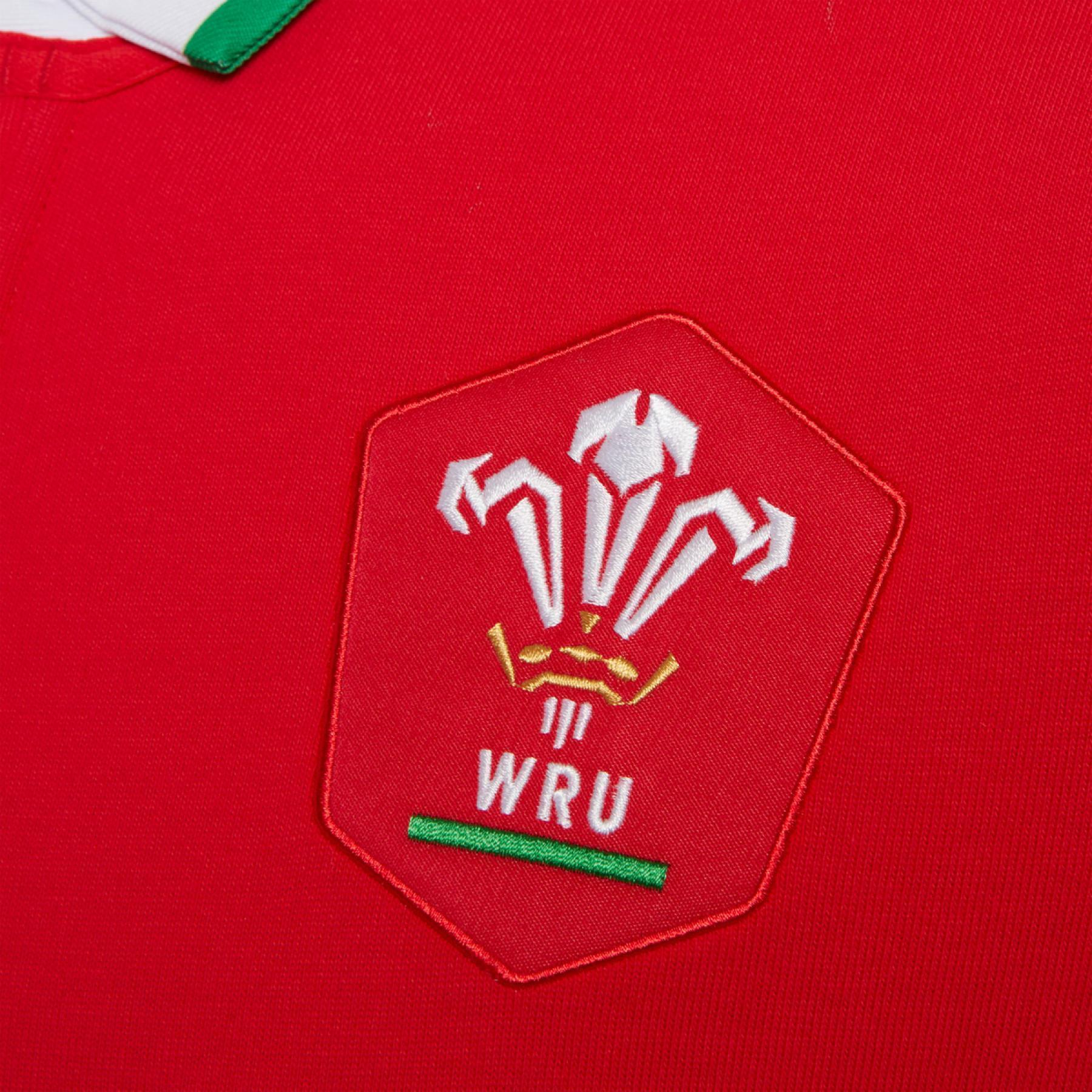 Casa de jersey de algodón Pays de Galles rugby 2020/21