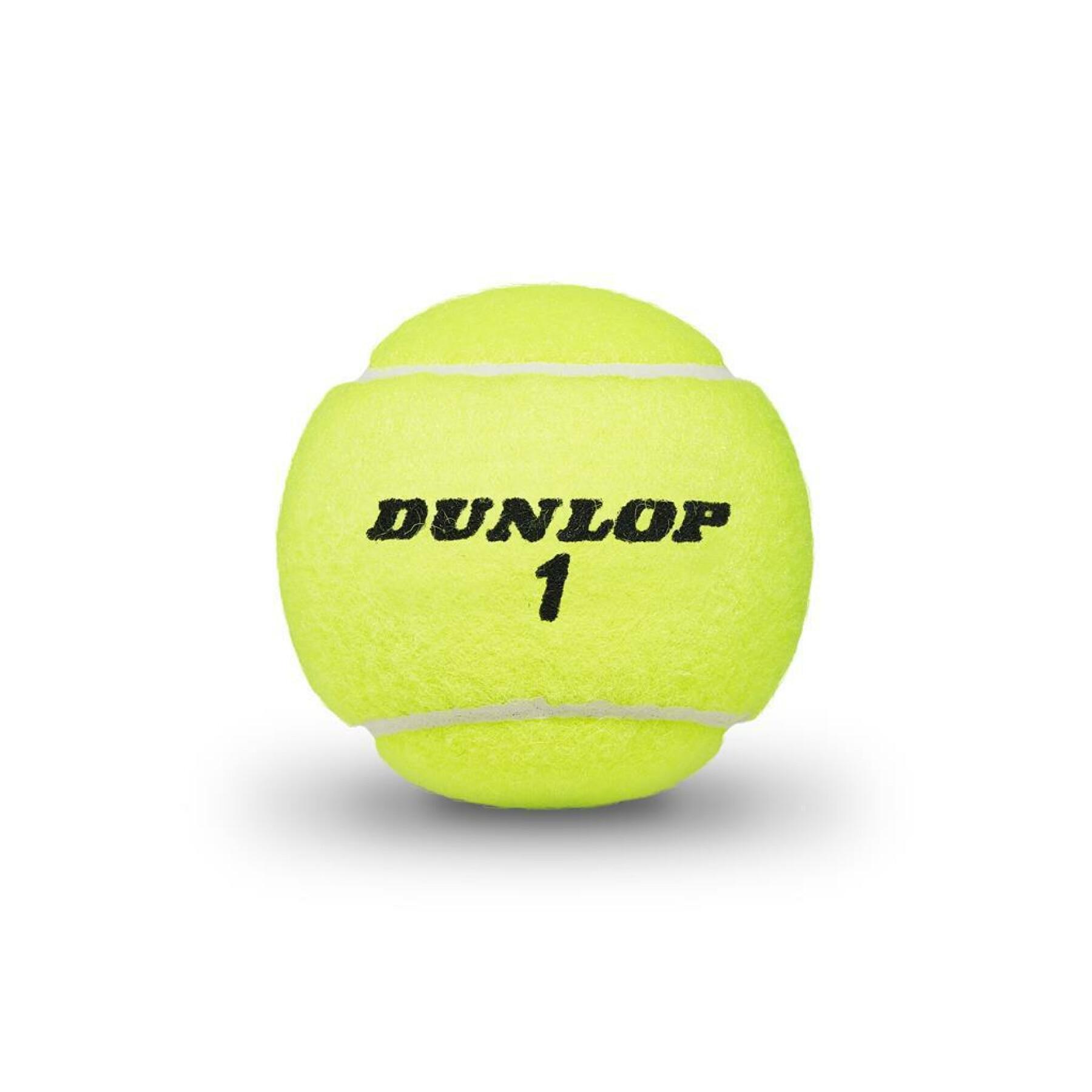 Juego de 3 pelotas de tenis Dunlop extra life