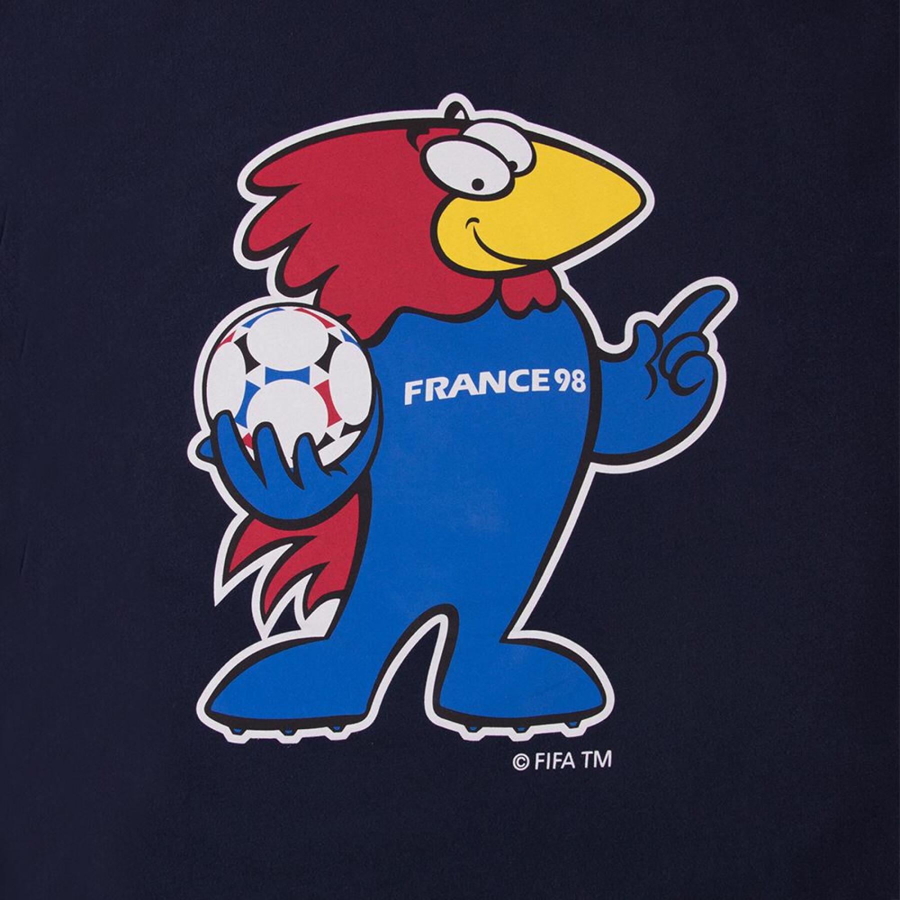 Camiseta Copa Football France Mascot Coupe du monde 1998