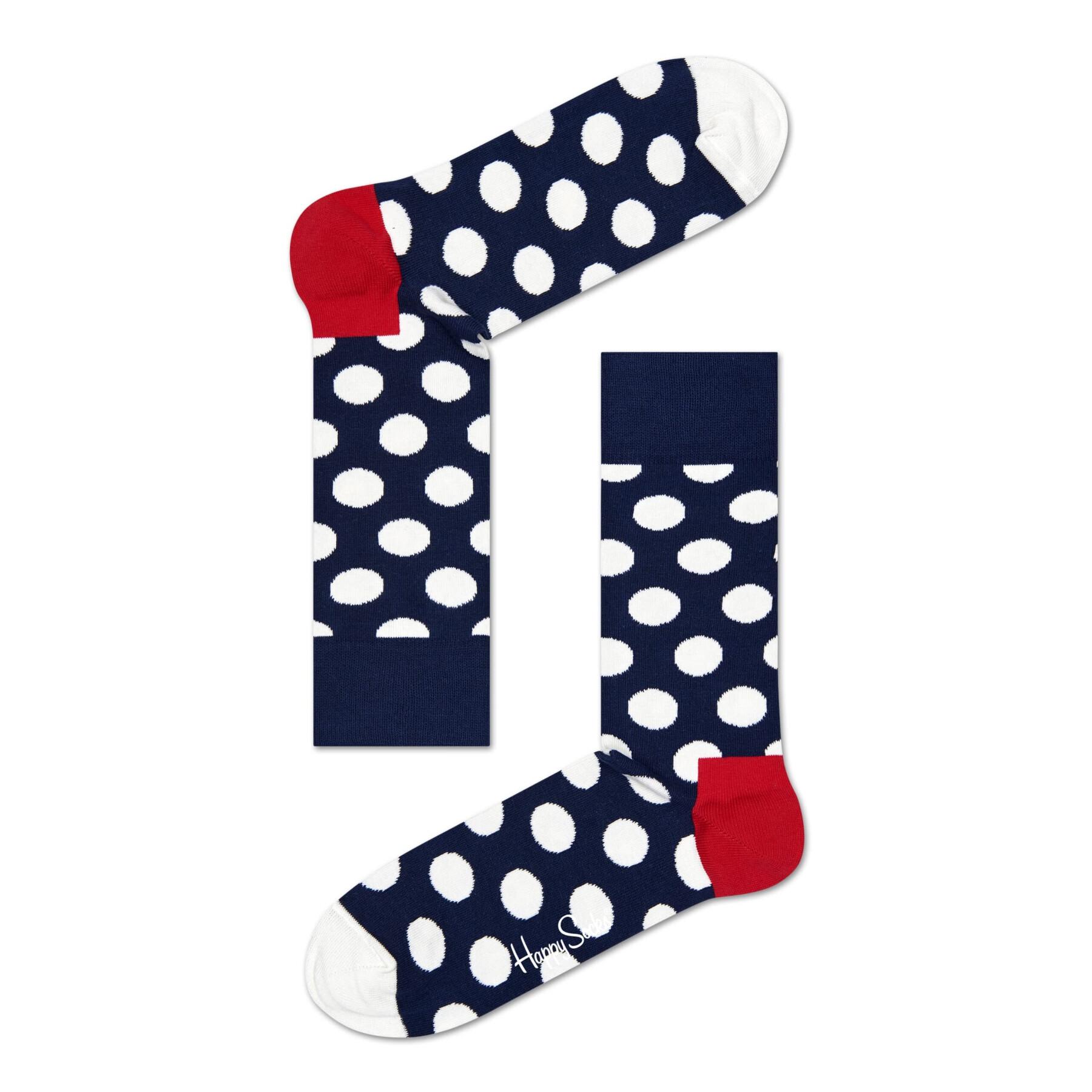 Lote de 2 pares de calcetines Happy Socks Classic Big Dots