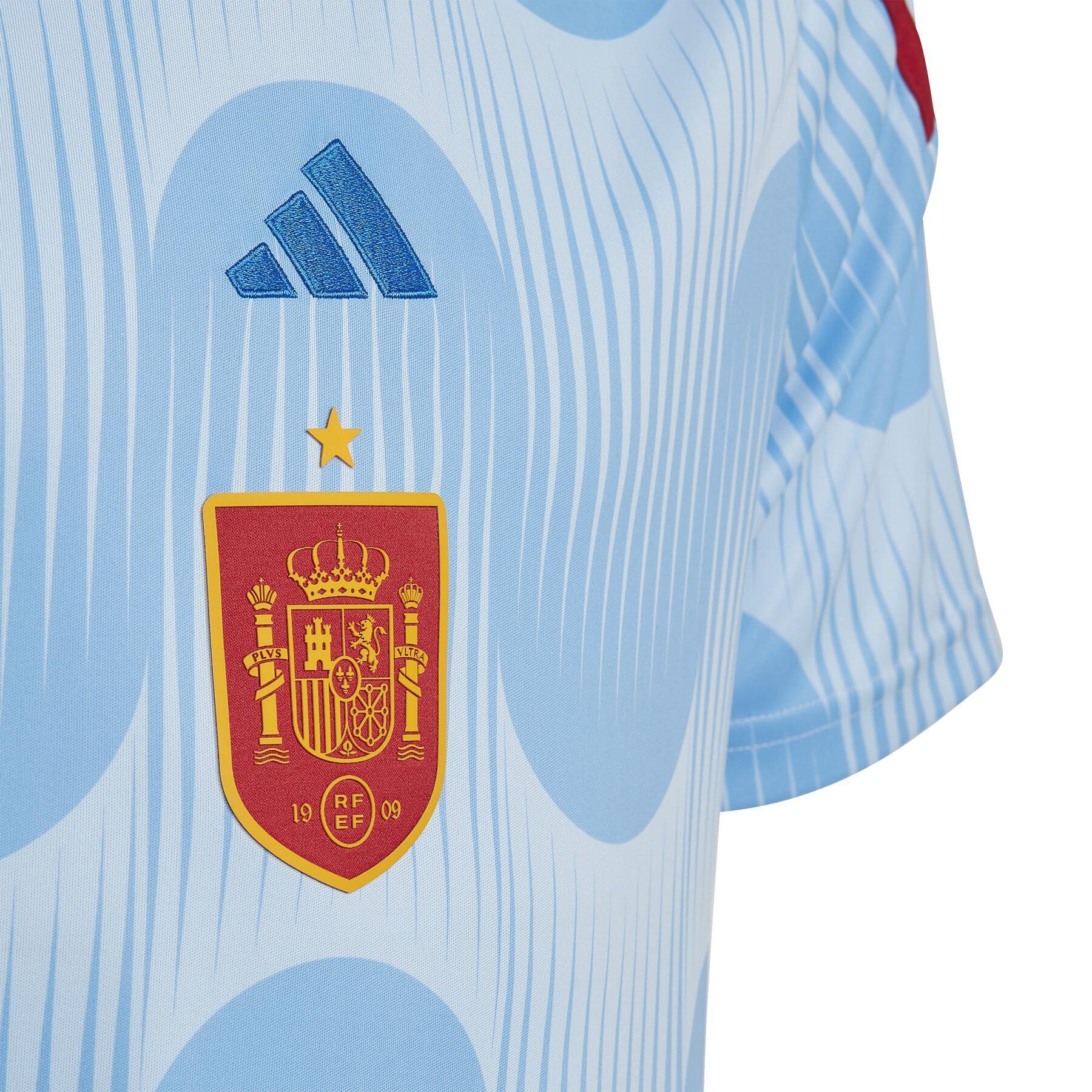 Camiseta de niño de la Copa Mundial 2022 Espagne