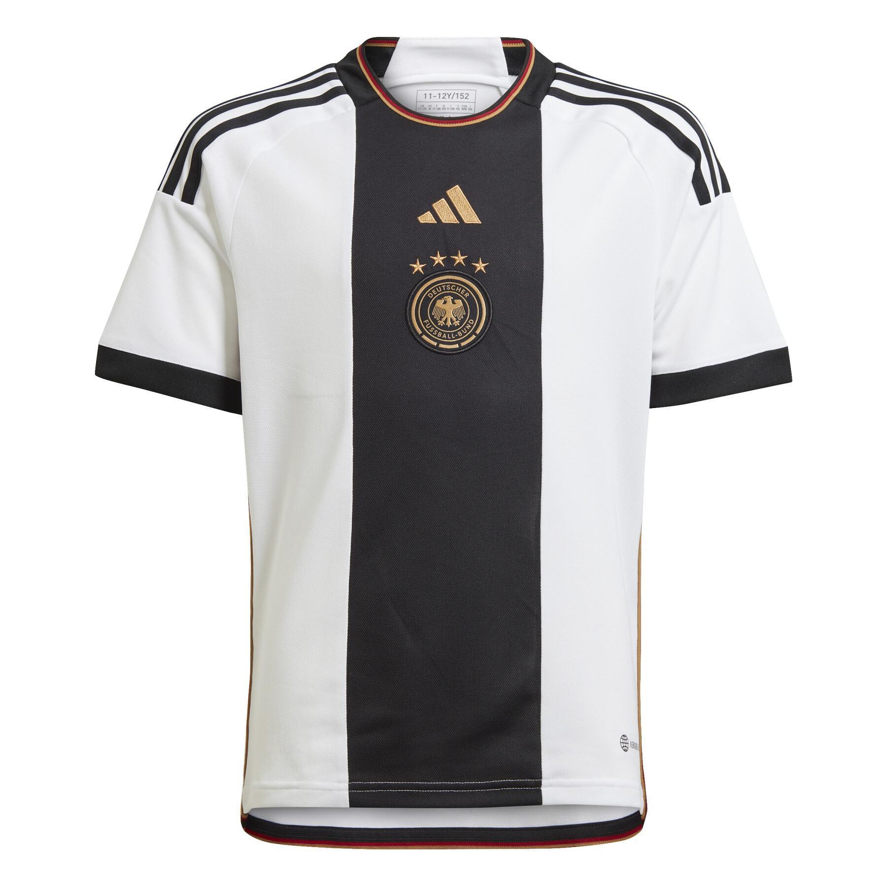 Camiseta local de niño de la Copa Mundial 2022 Allemagne