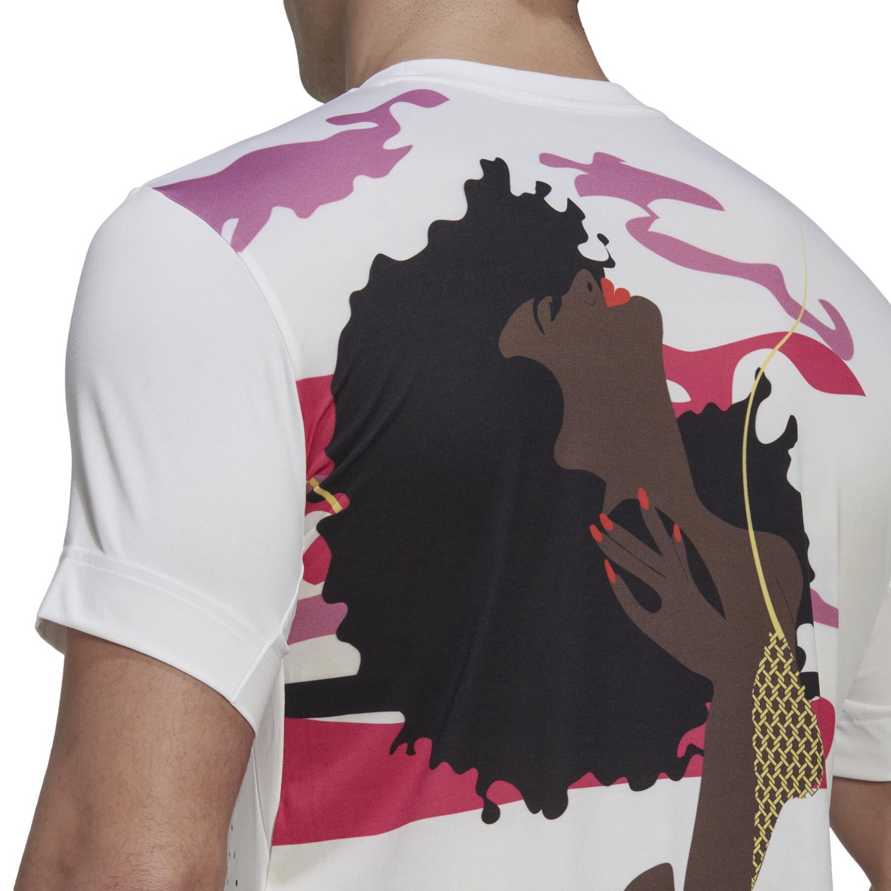 Camiseta de tenis adidas New York Graphic