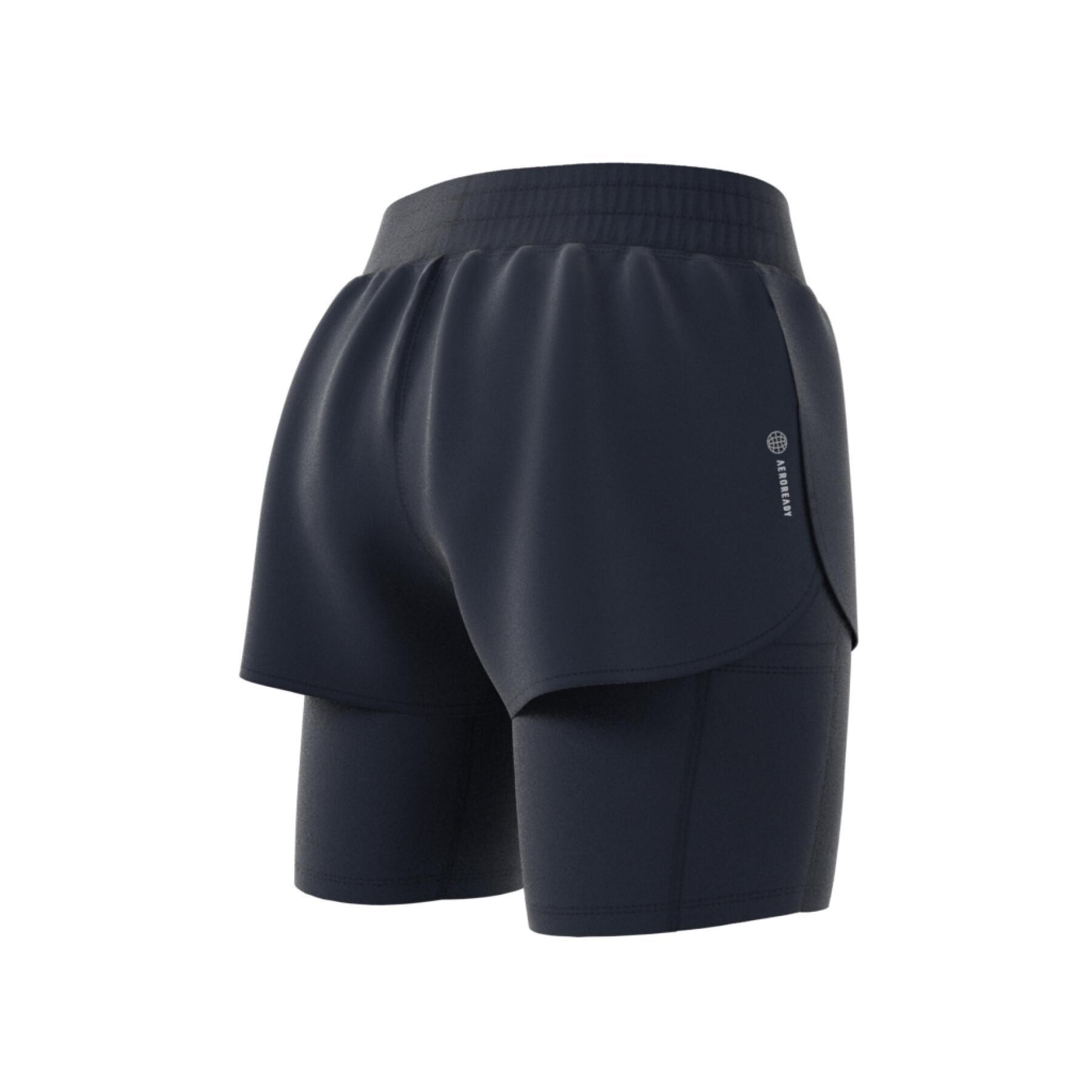 Pantalón corto de running mujer adidas Run icon