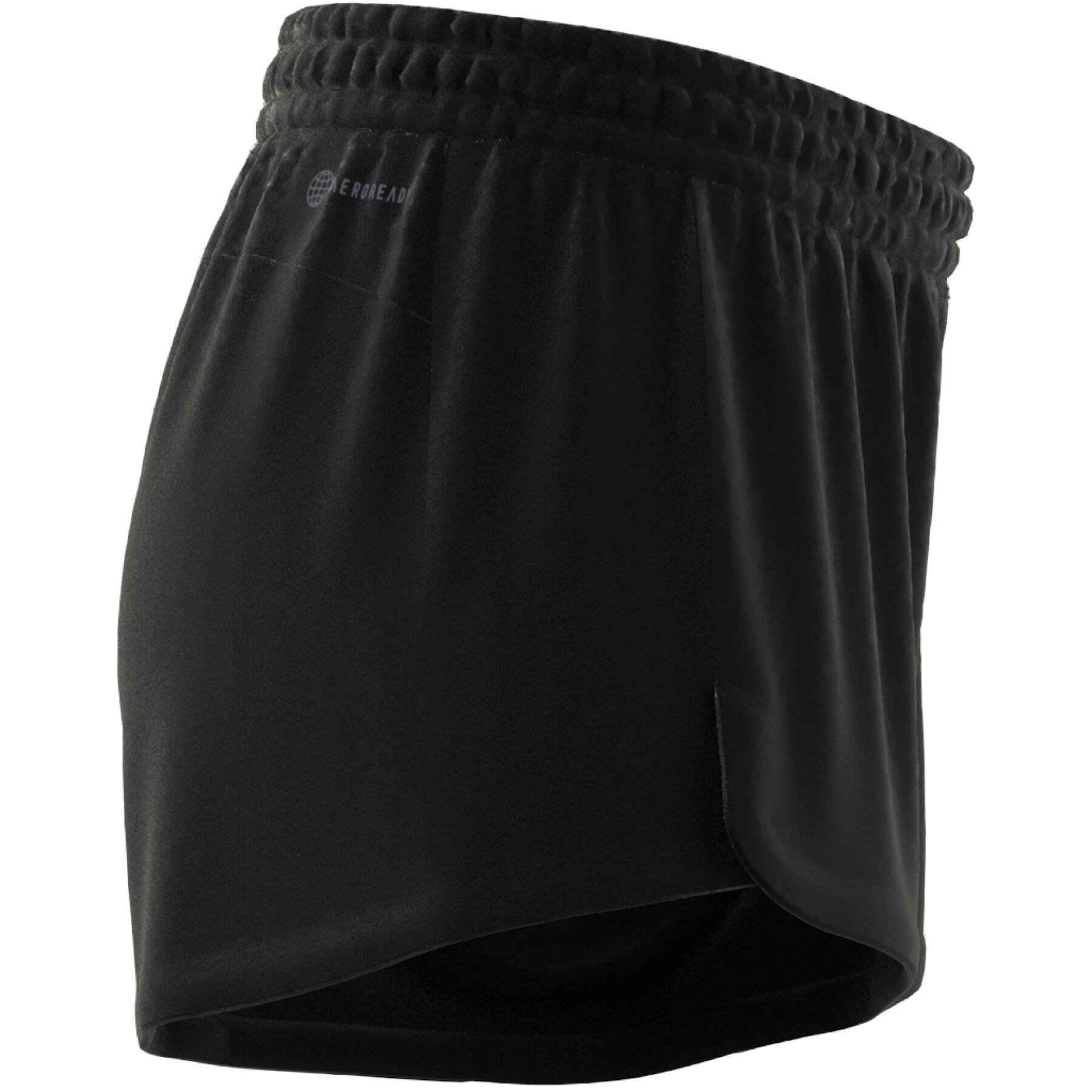 Pantalones cortos de punto de 3 barras para mujer adidas Pacer