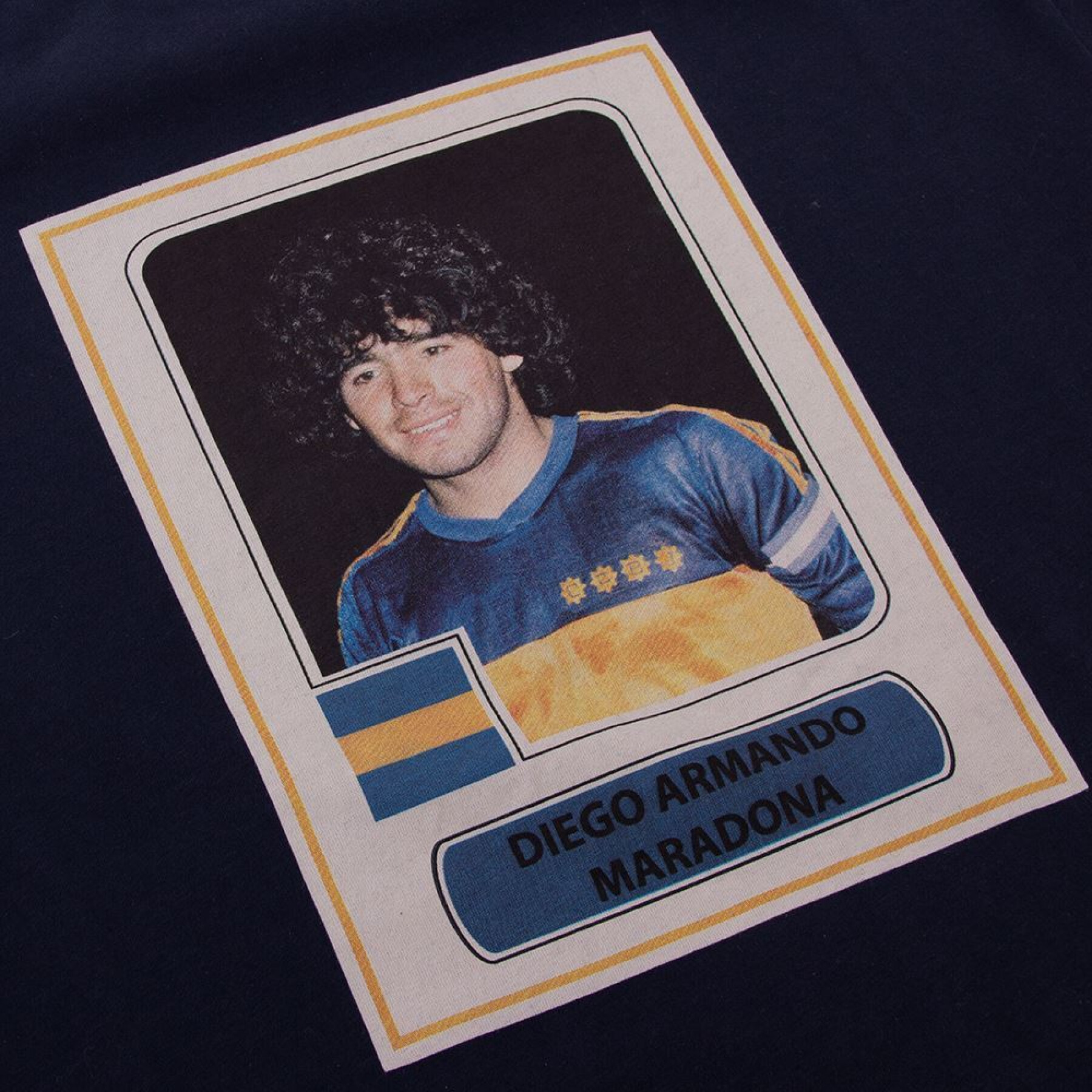 Camiseta autoadhesiva Copa Maradona X Boca