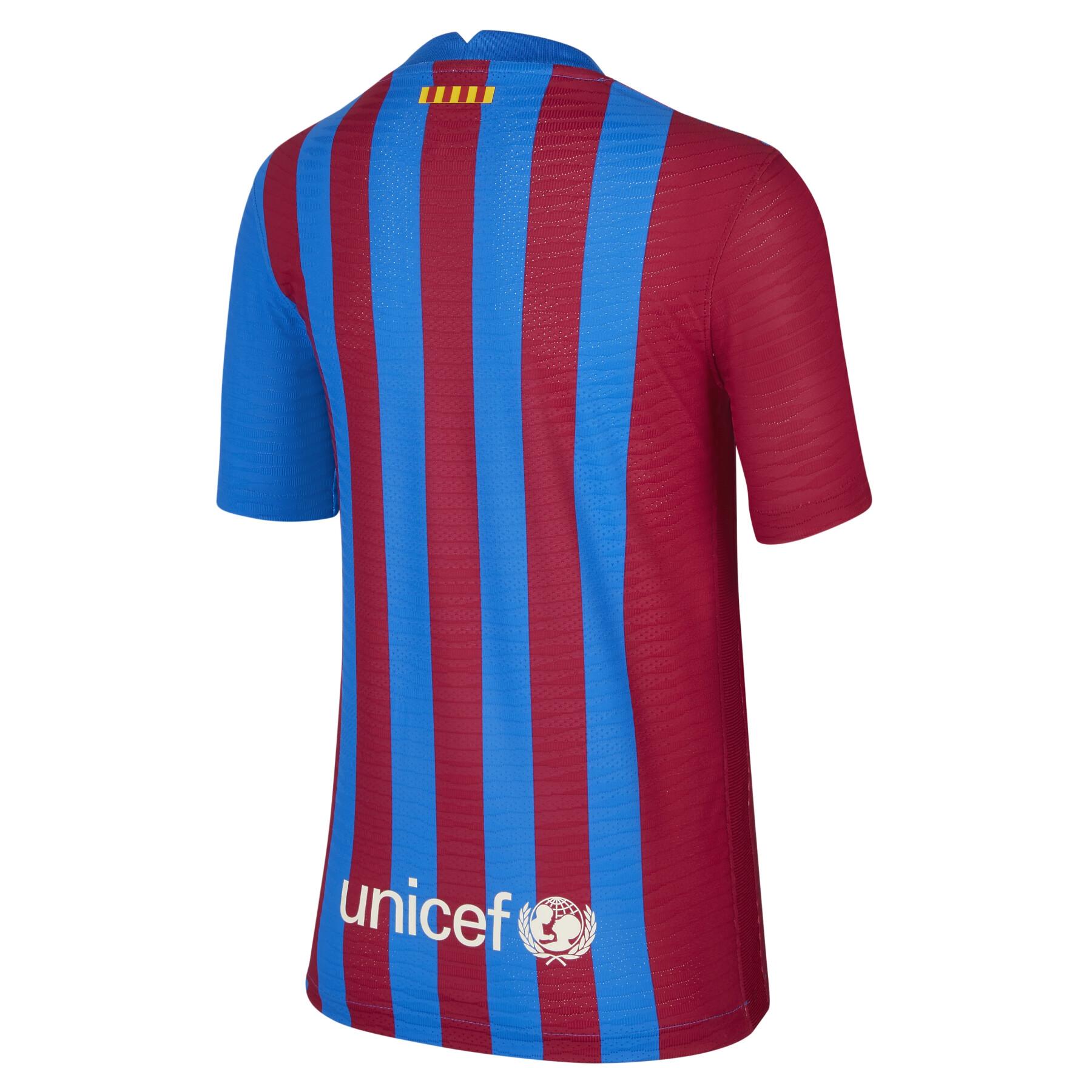 Camiseta primera equipación Authentic infantil FC Barcelone 2021/22