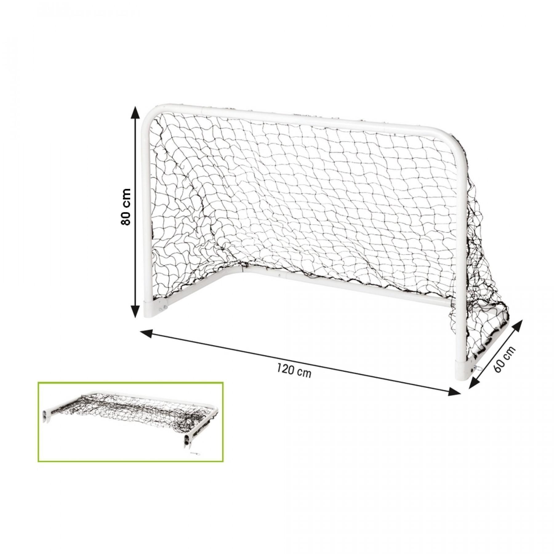 Mini jaula de fútbol plegable - 120 x 80 x 60 cm