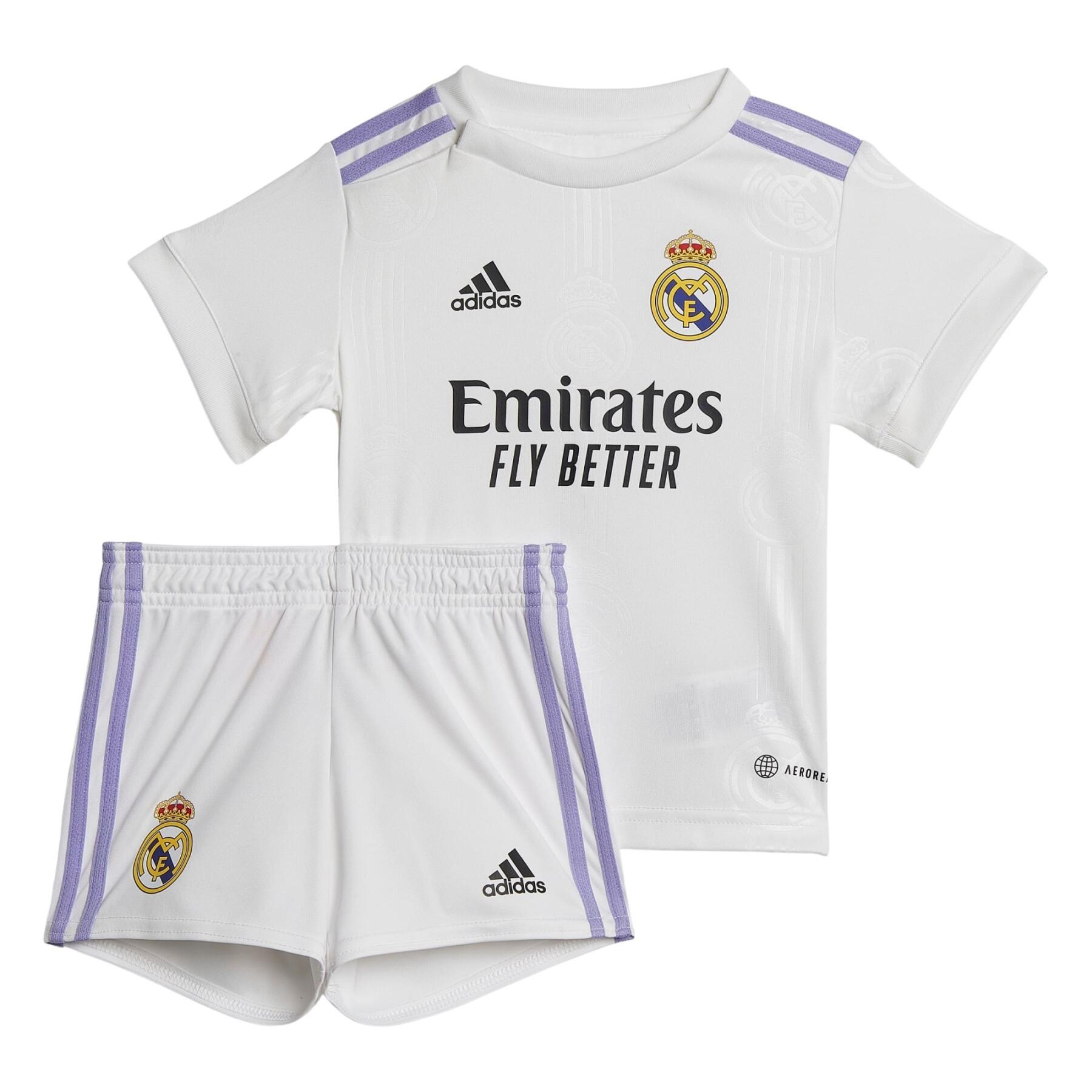 Kit doméstico para bebés Real Madrid 2022/23