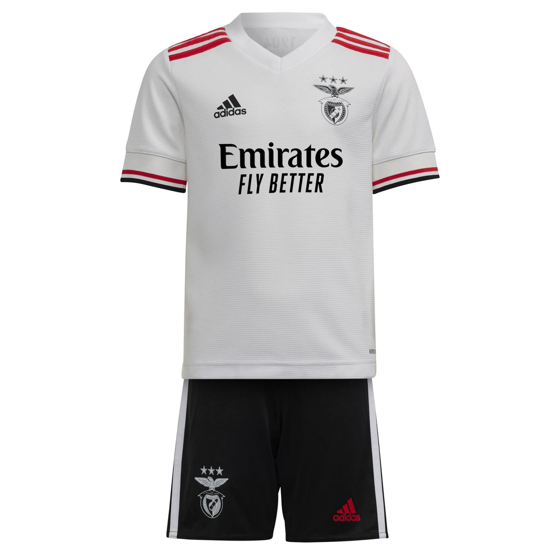 Mini kit de visitante Benfica 2021/22