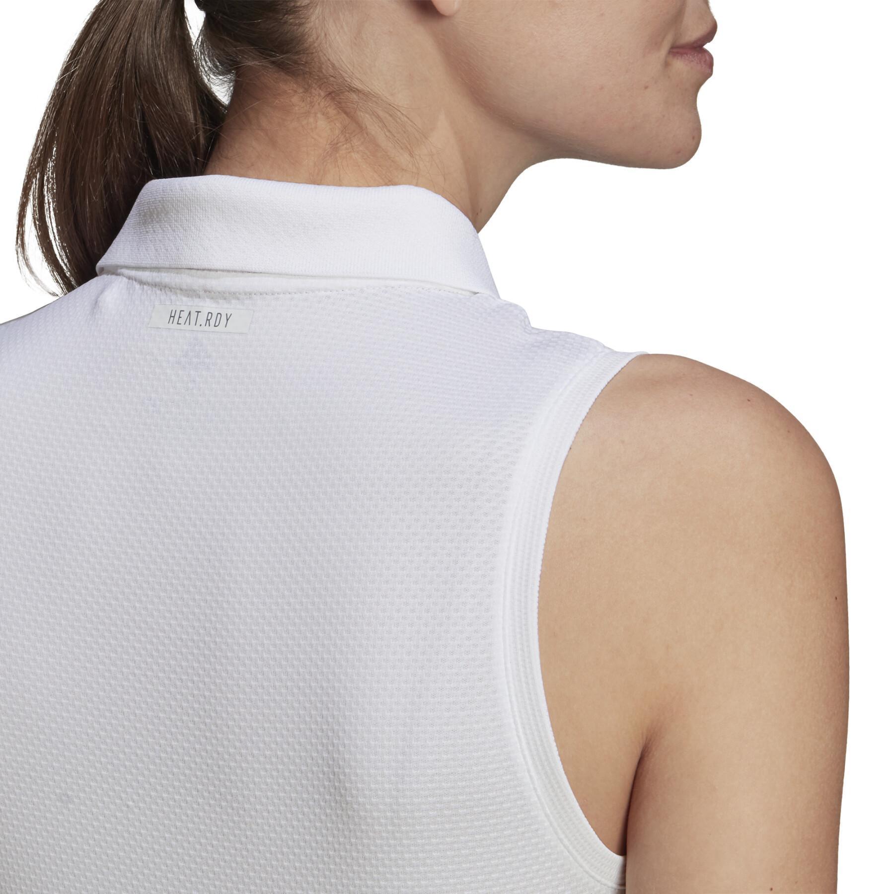 Camiseta de tirantes para mujer adidas Tennis Match Heat.RDY