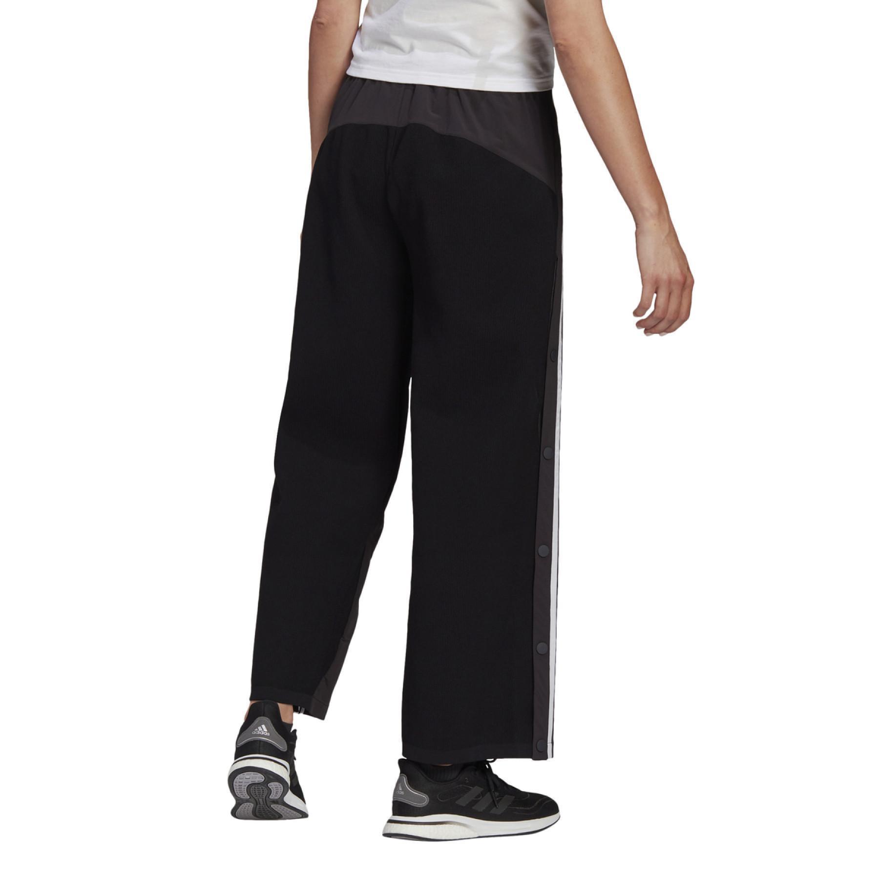 Pantalones de mujer adidas Sportswear Aeroknit Snap