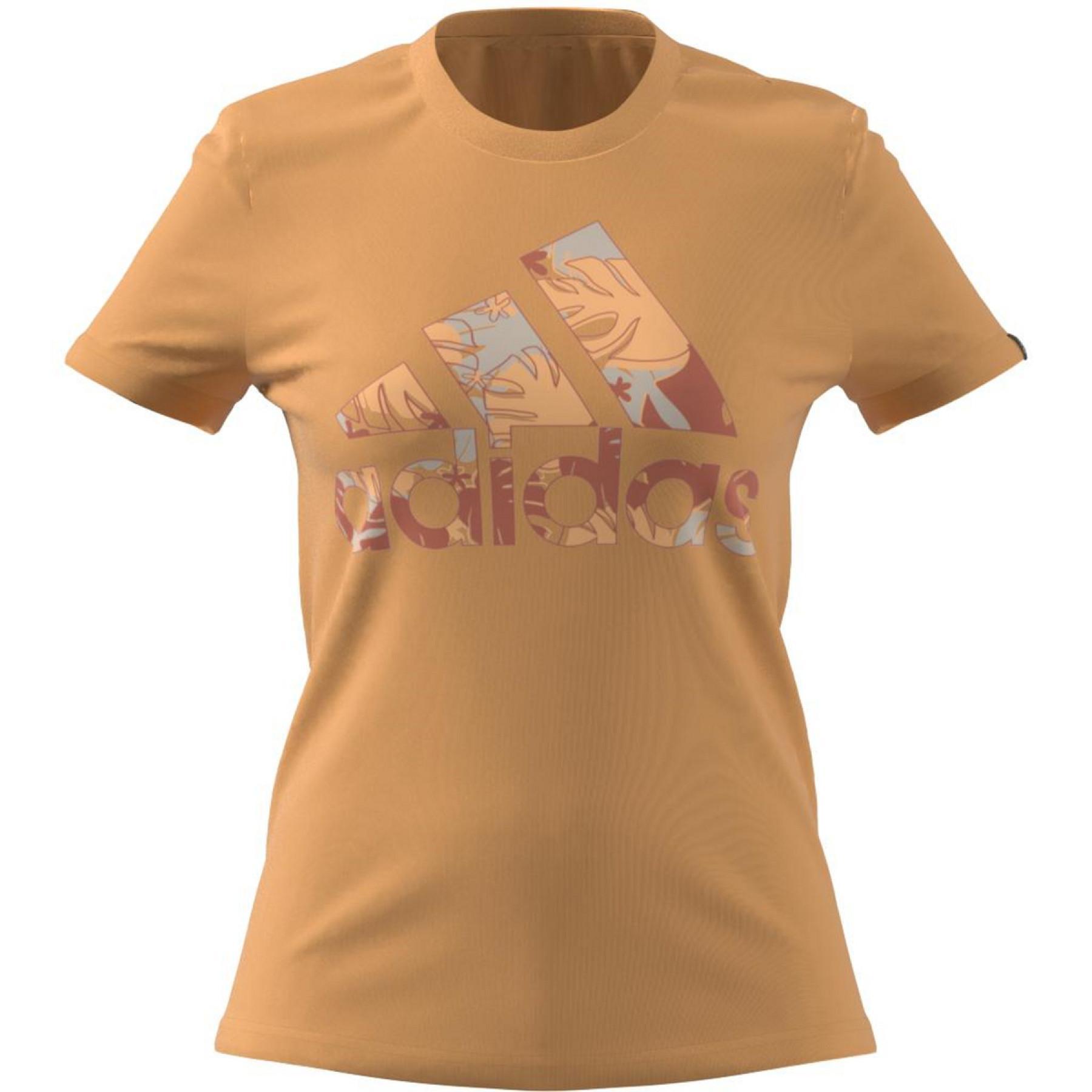Camiseta de mujer adidas Tropical Graphic