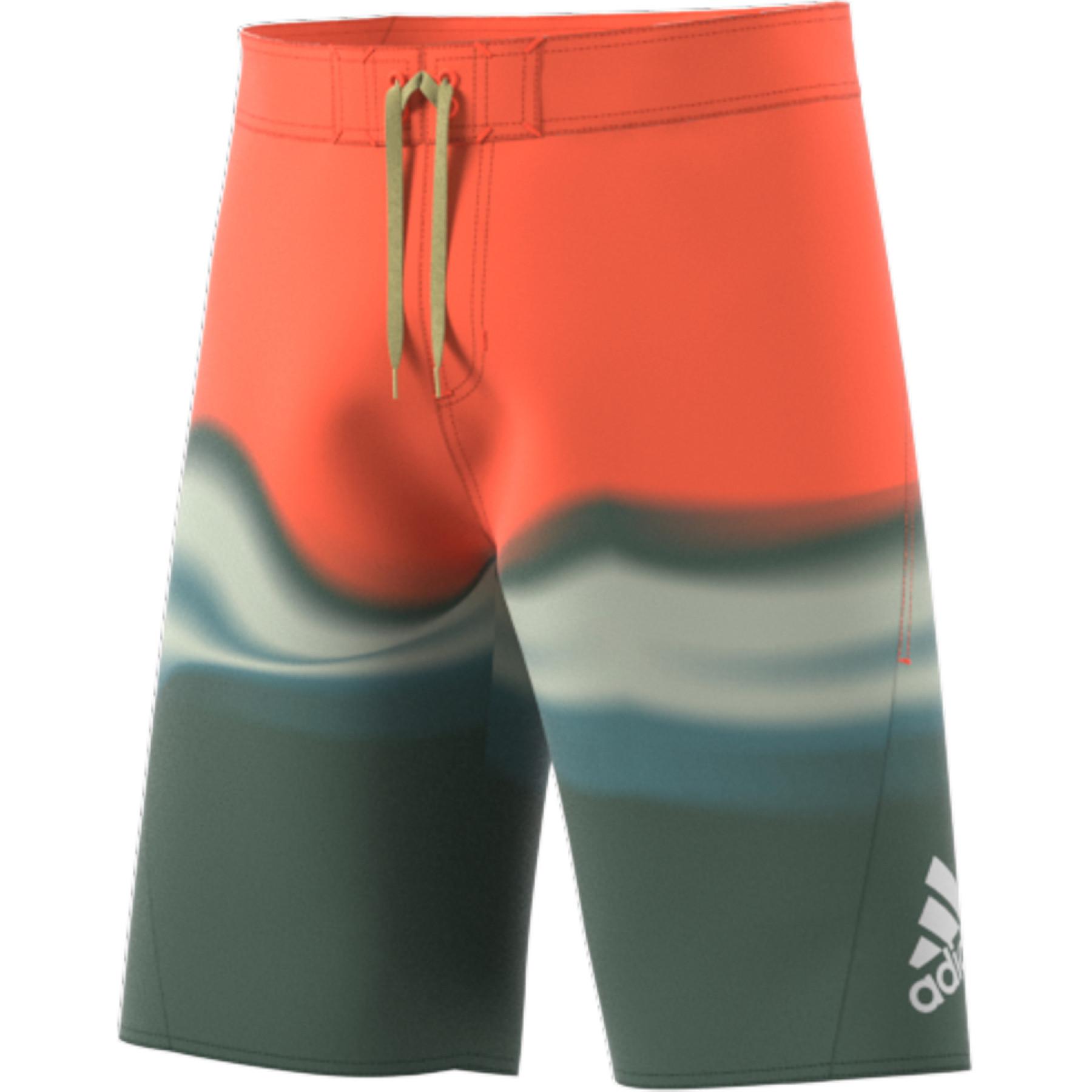Pantalones cortos de natación adidas KneeLength Graphic Board