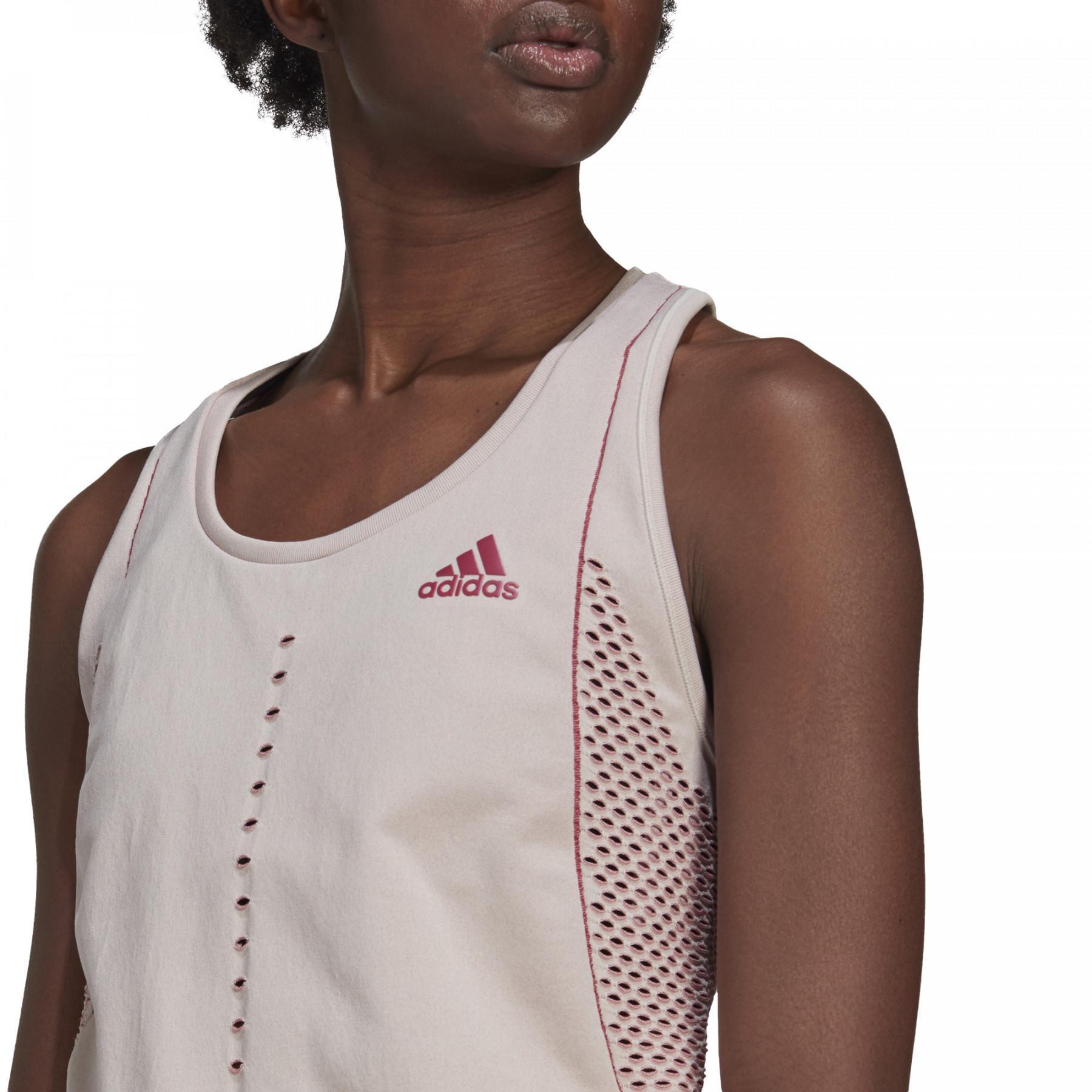 Camiseta de punto para mujer adidas Tennis Primeblue