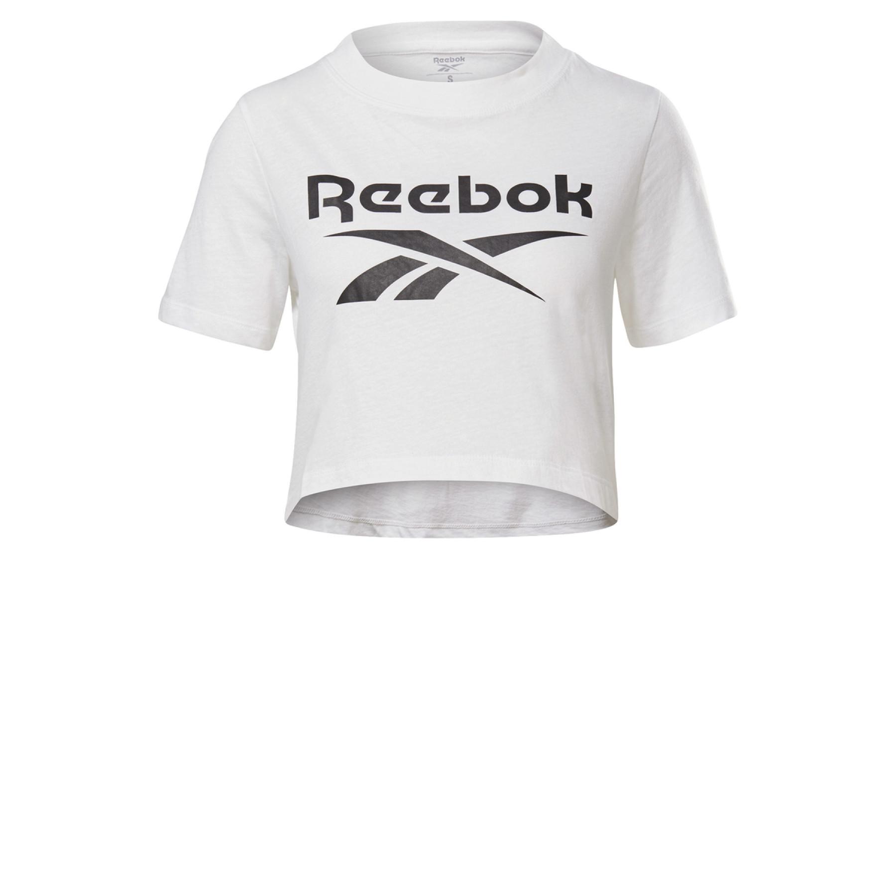Camiseta mujer Reebok Identity Cropped
