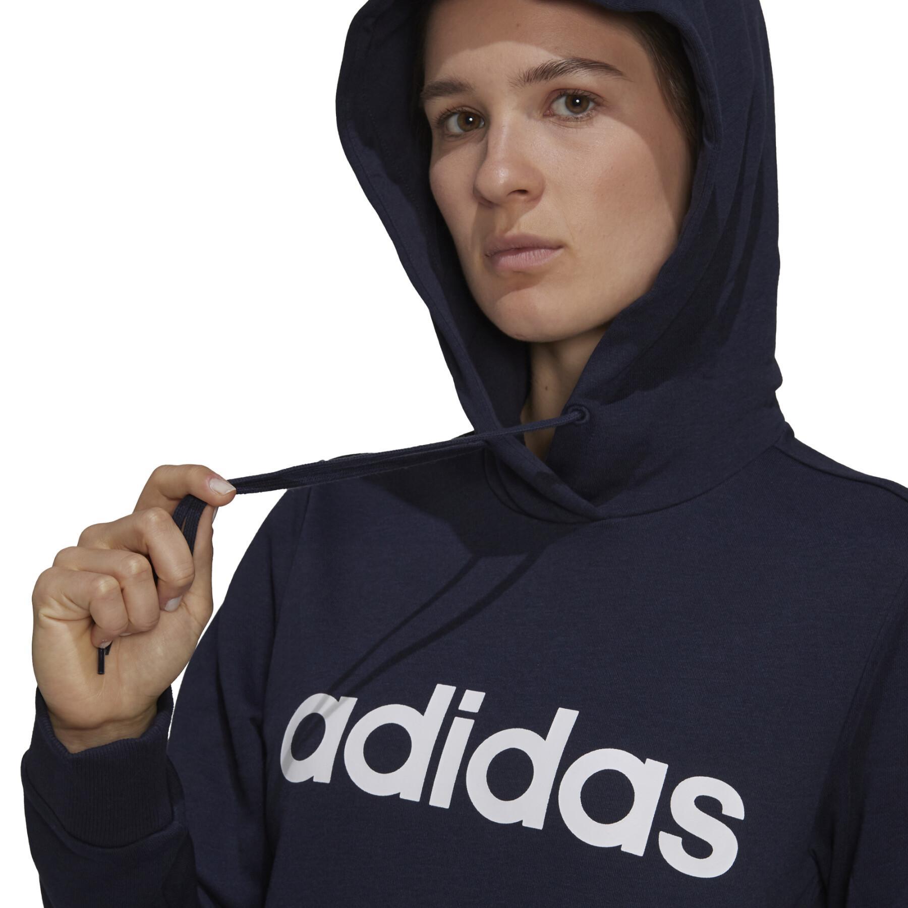 Sudadera con capucha para mujer adidas Essentials Logo