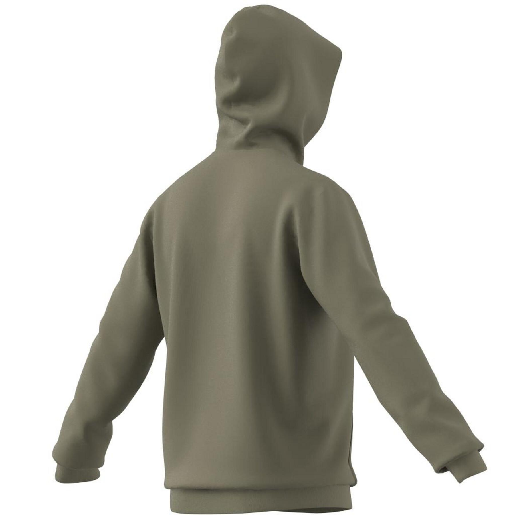 Sudadera con capucha adidas Essentials Fleece Big Logo