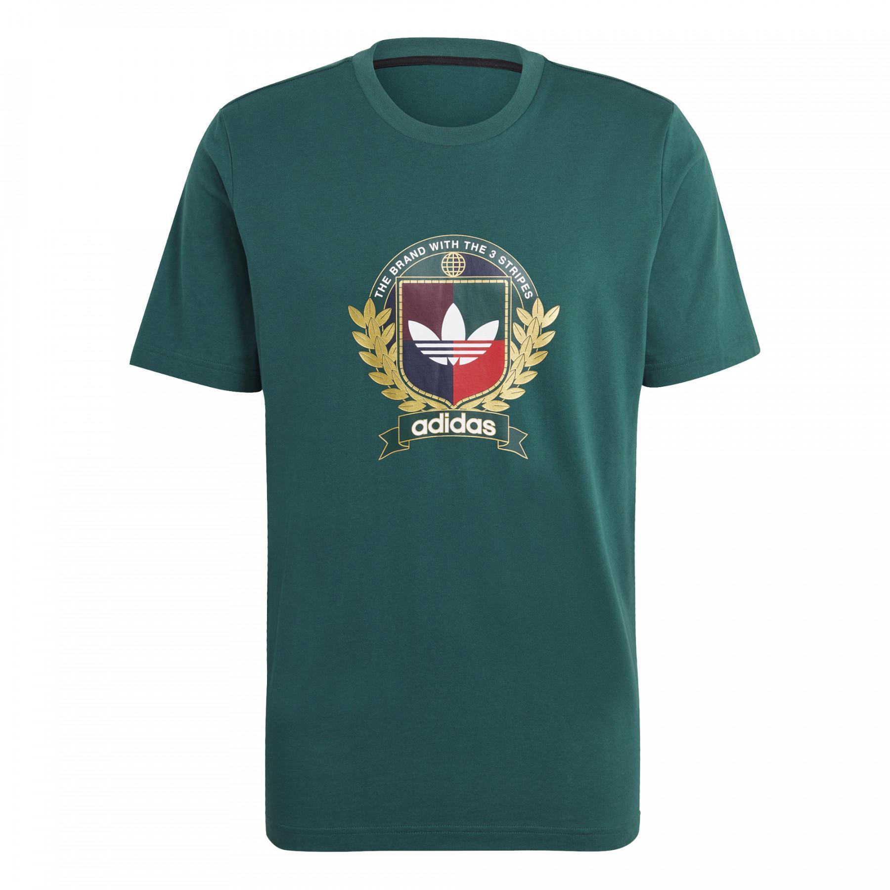 Camiseta de manga corta adidas Originals Collegiate Crest