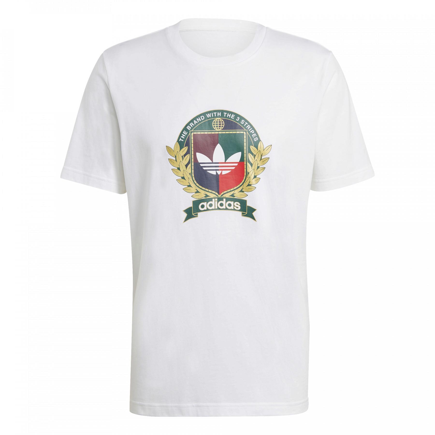Camiseta de manga corta adidas Originals Collegiate Crest
