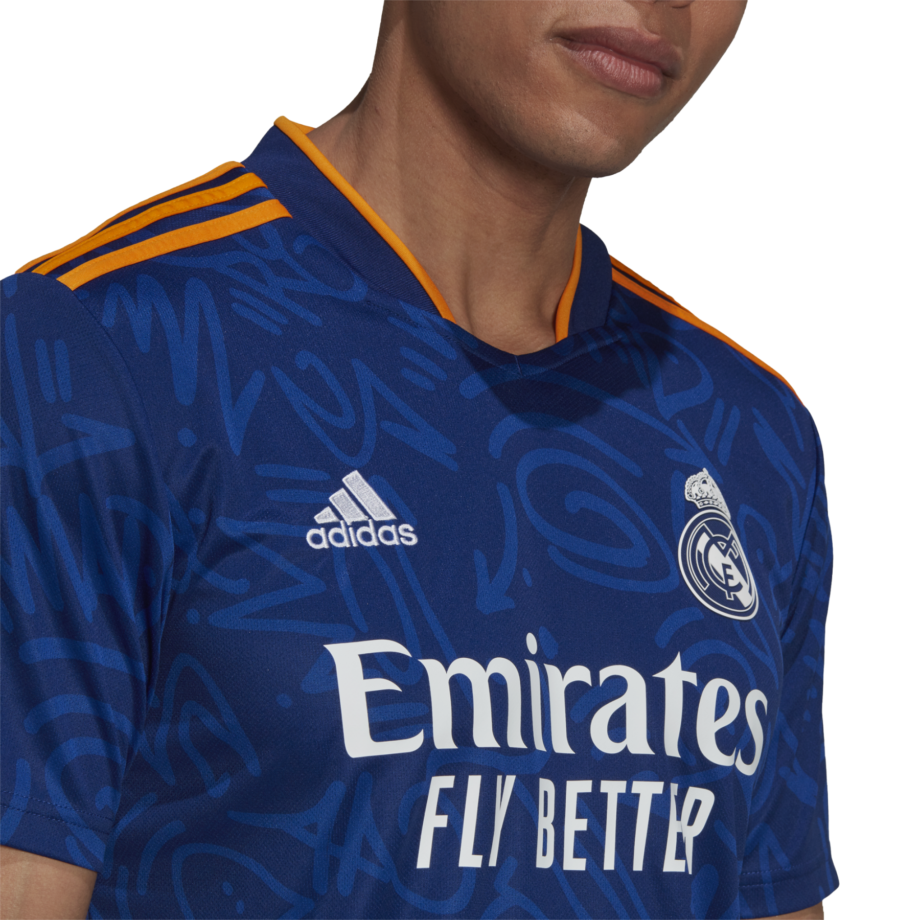 Camiseta segunda equipación Real Madrid 2021/22