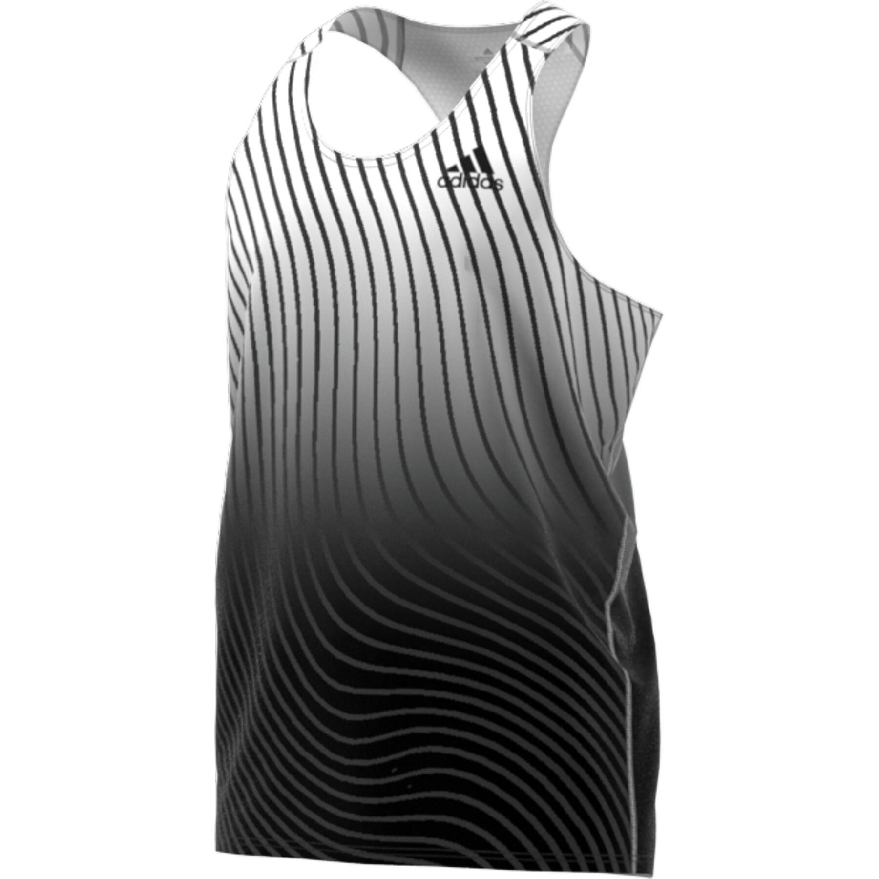 Camiseta de tirantes adidas Adizero Engineered