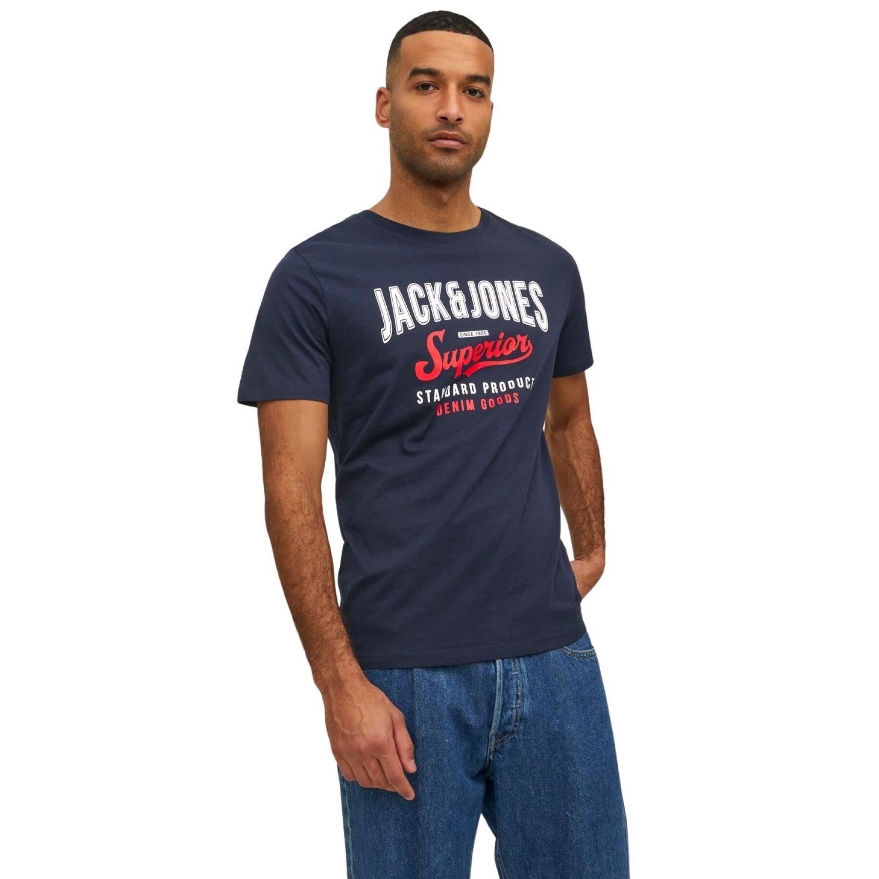 Camiseta Jack & Jones Logo O-Neck