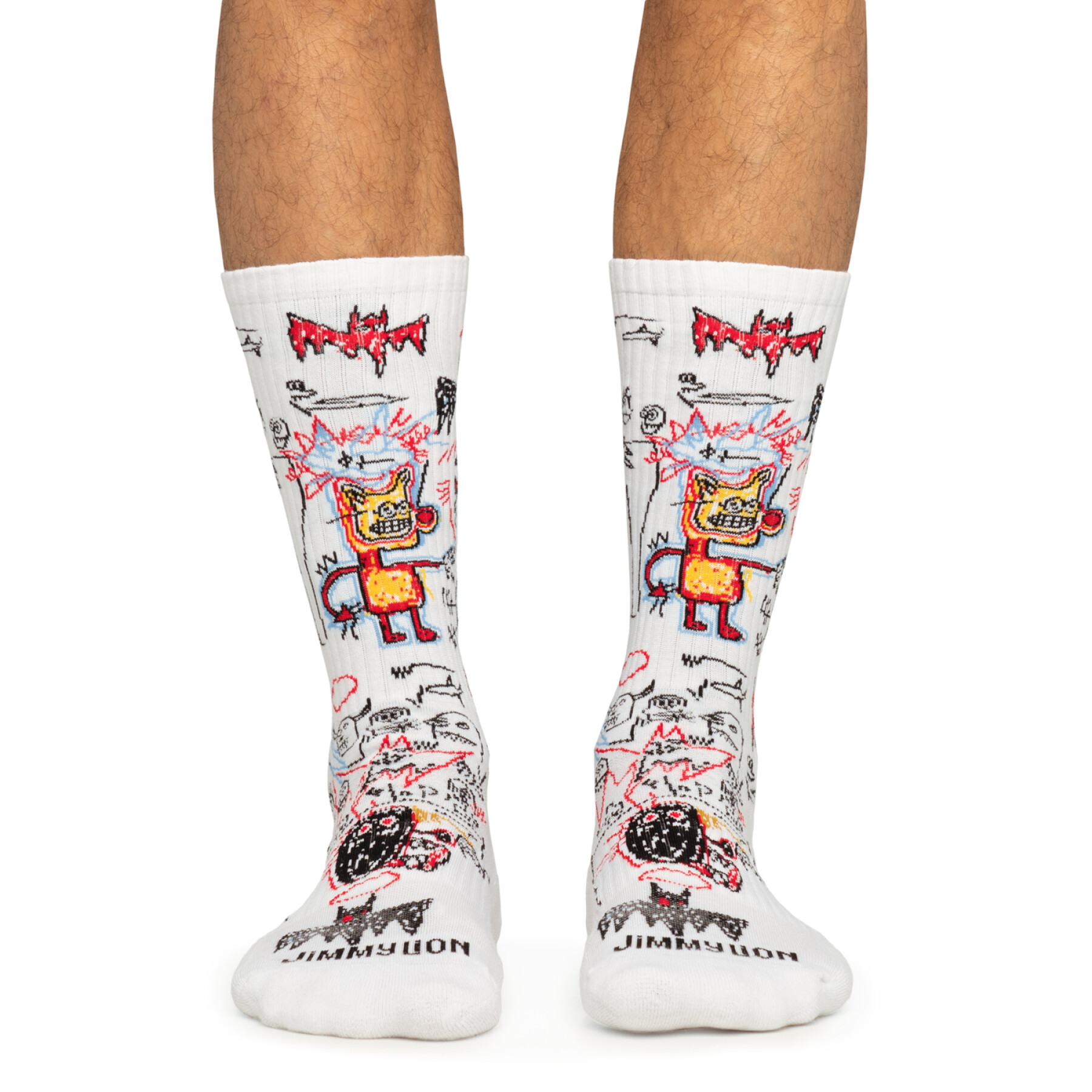 Calcetines Jimmy Lion Athletic Basquiat Batman