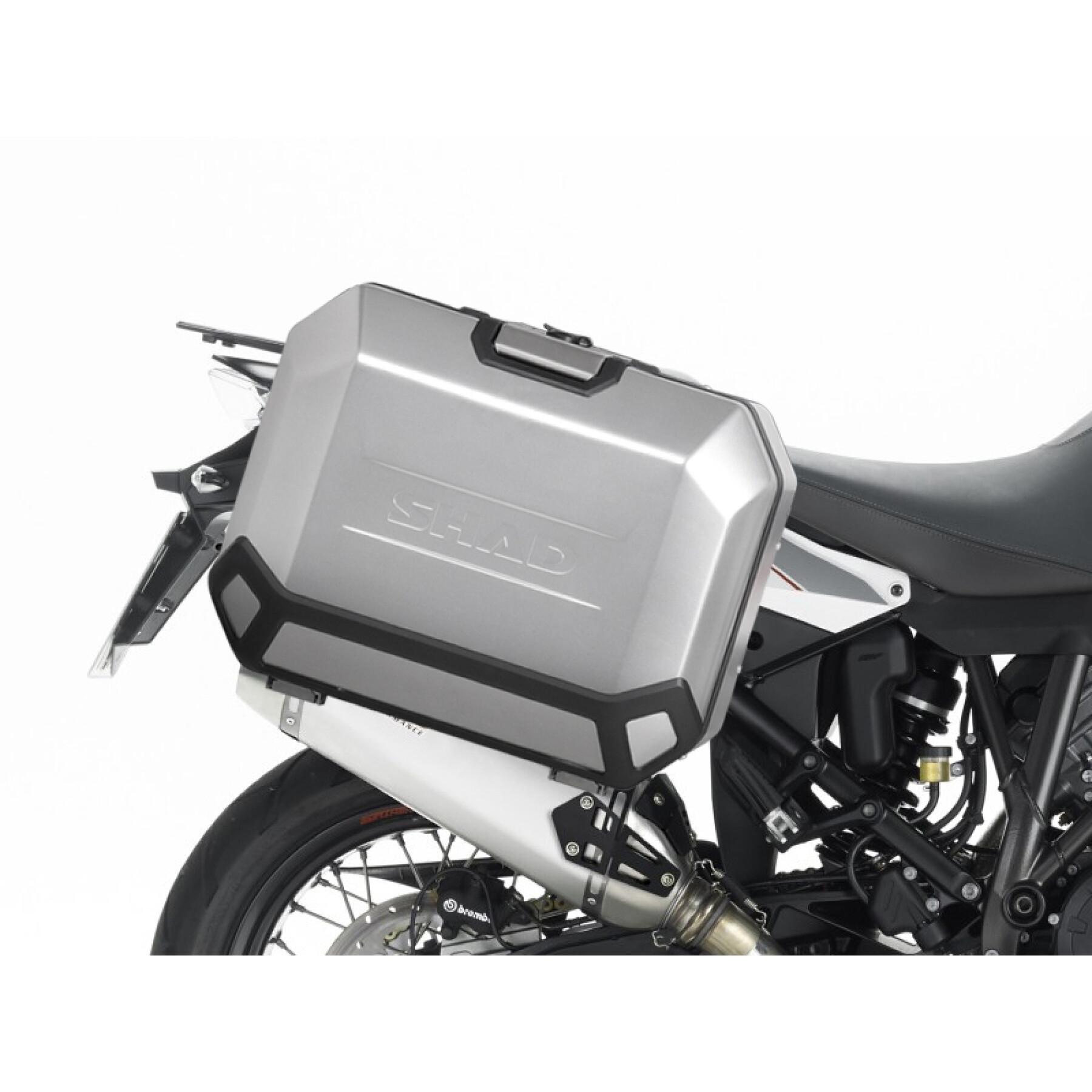 Soporte maleta lateral moto Shad 4P System Ktm 1290 Superadventure 2014-2020