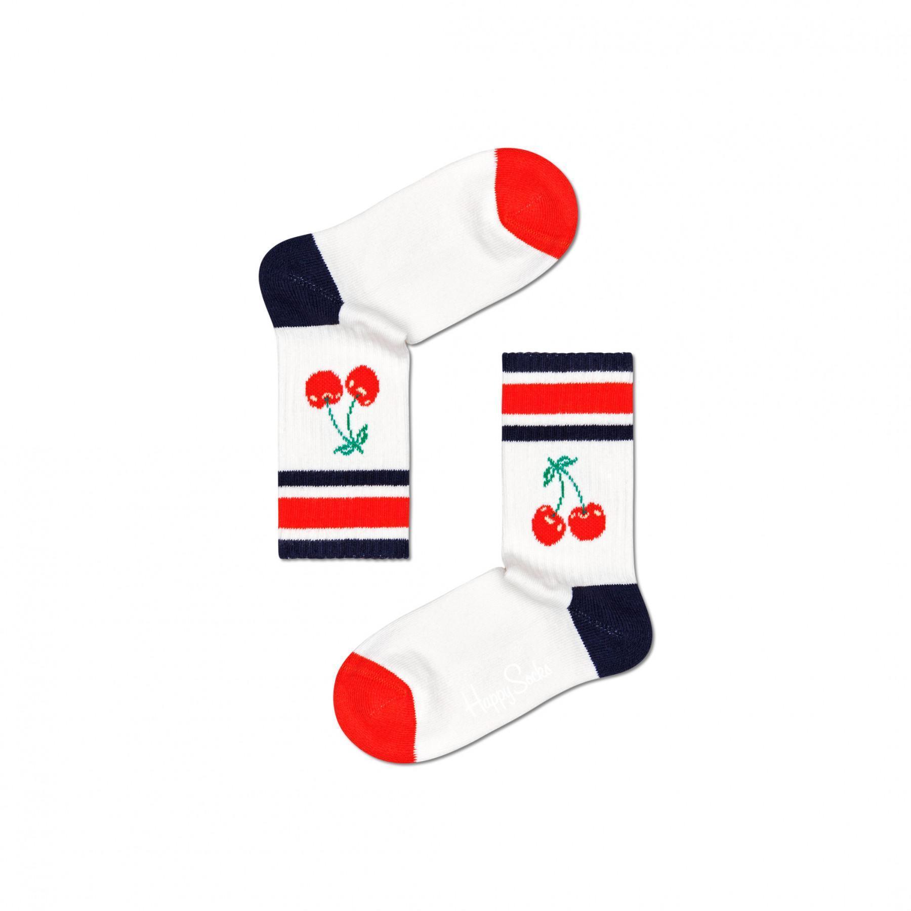 Calcetines para niños Happy Socks Cherry Rib