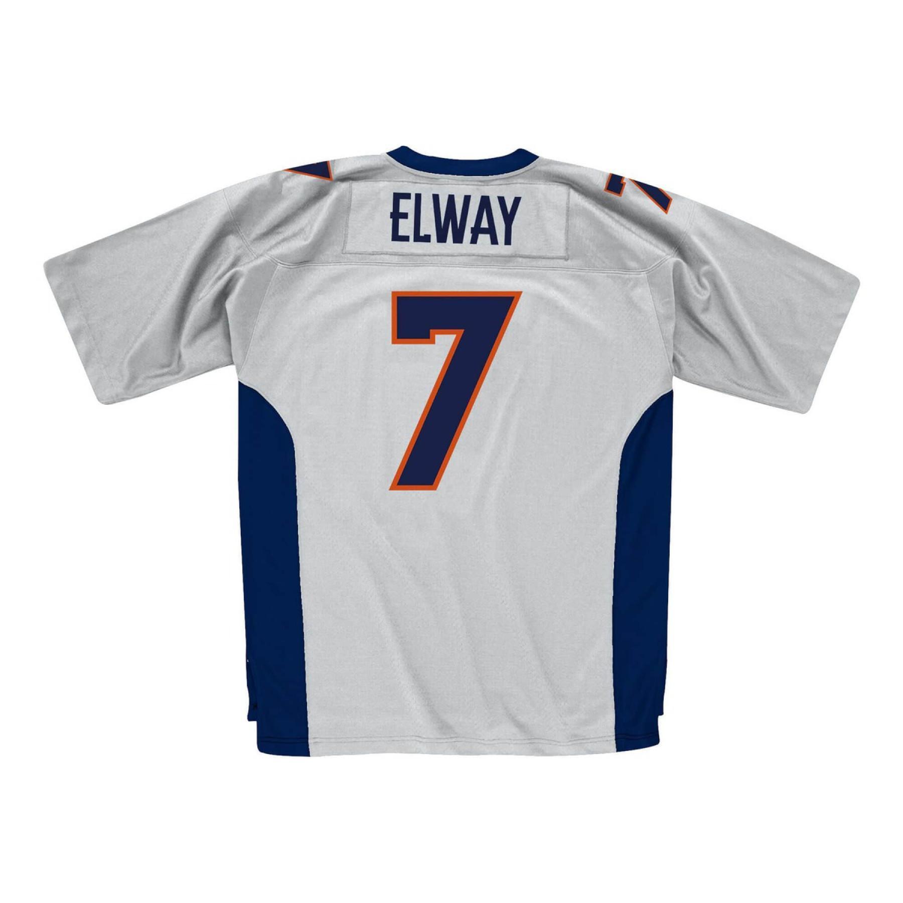 Camiseta de época Denver Broncos platinum John Elway
