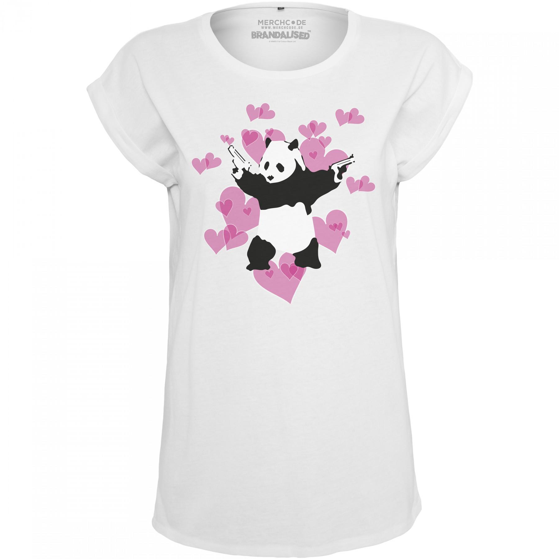 Camiseta mujer Urban Classic banky panda heart