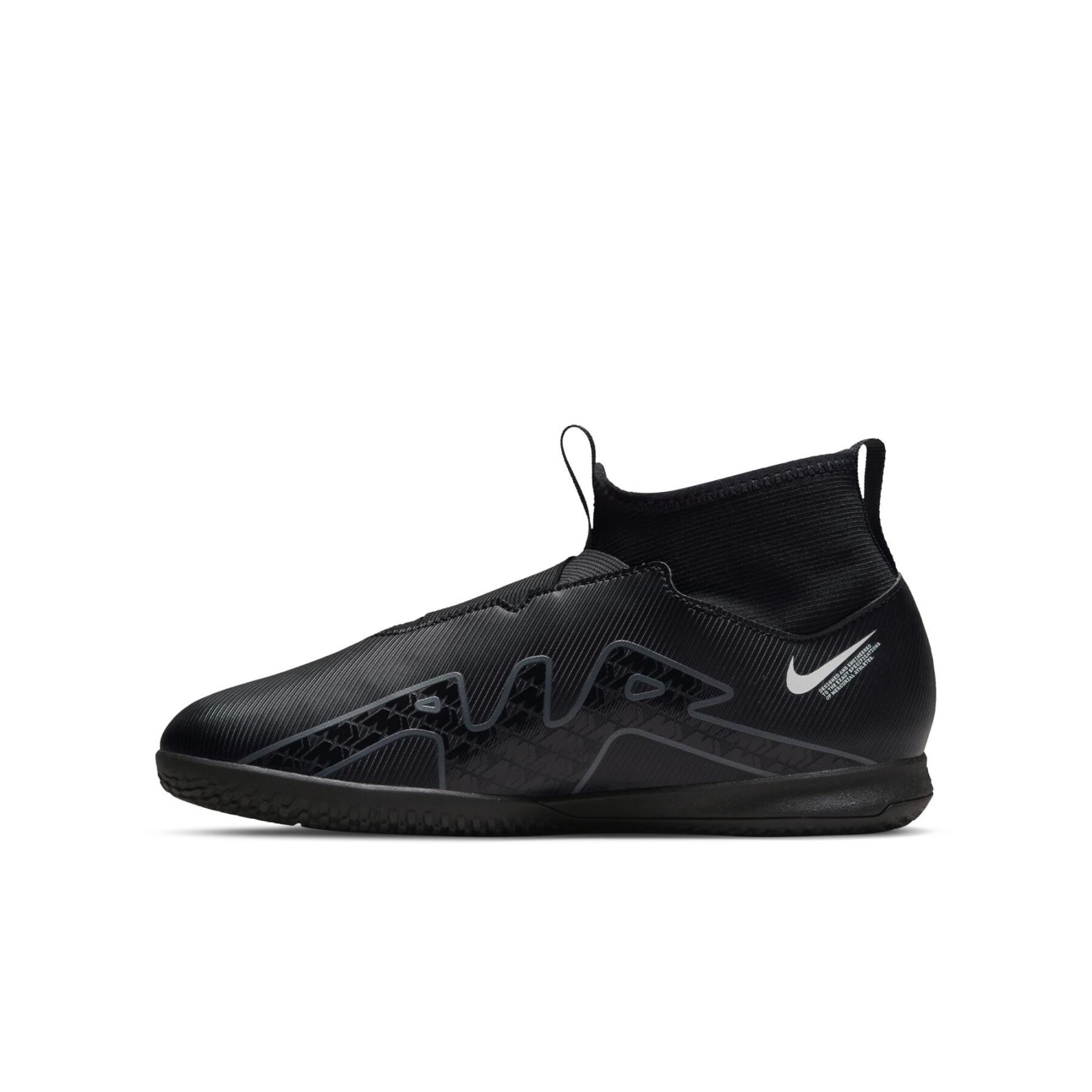 Zapatillas de fútbol para niños Nike Zoom Mercurial Superfly 9 Academy IC - Shadow Black Pack