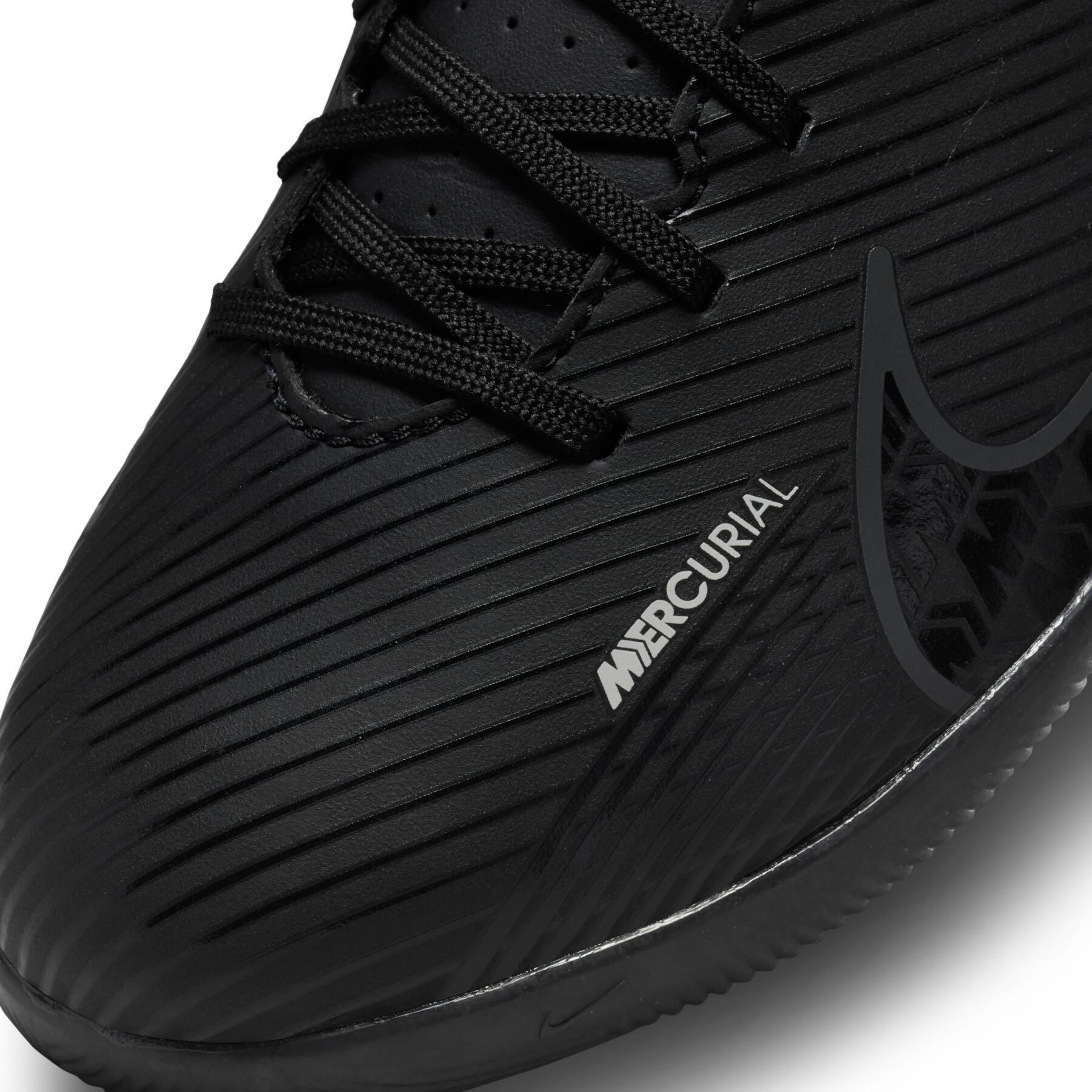 Zapatillas de fútbol para niños Nike Mercurial Vapor 15 Club IC - Shadow Black Pack