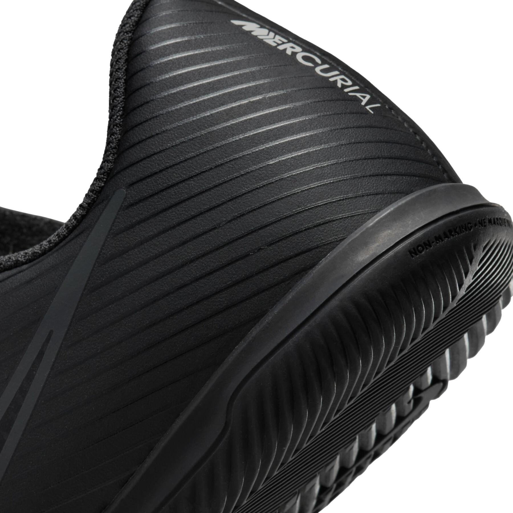 Zapatillas de fútbol para niños Nike Mercurial Vapor 15 Club IC - Shadow Black Pack