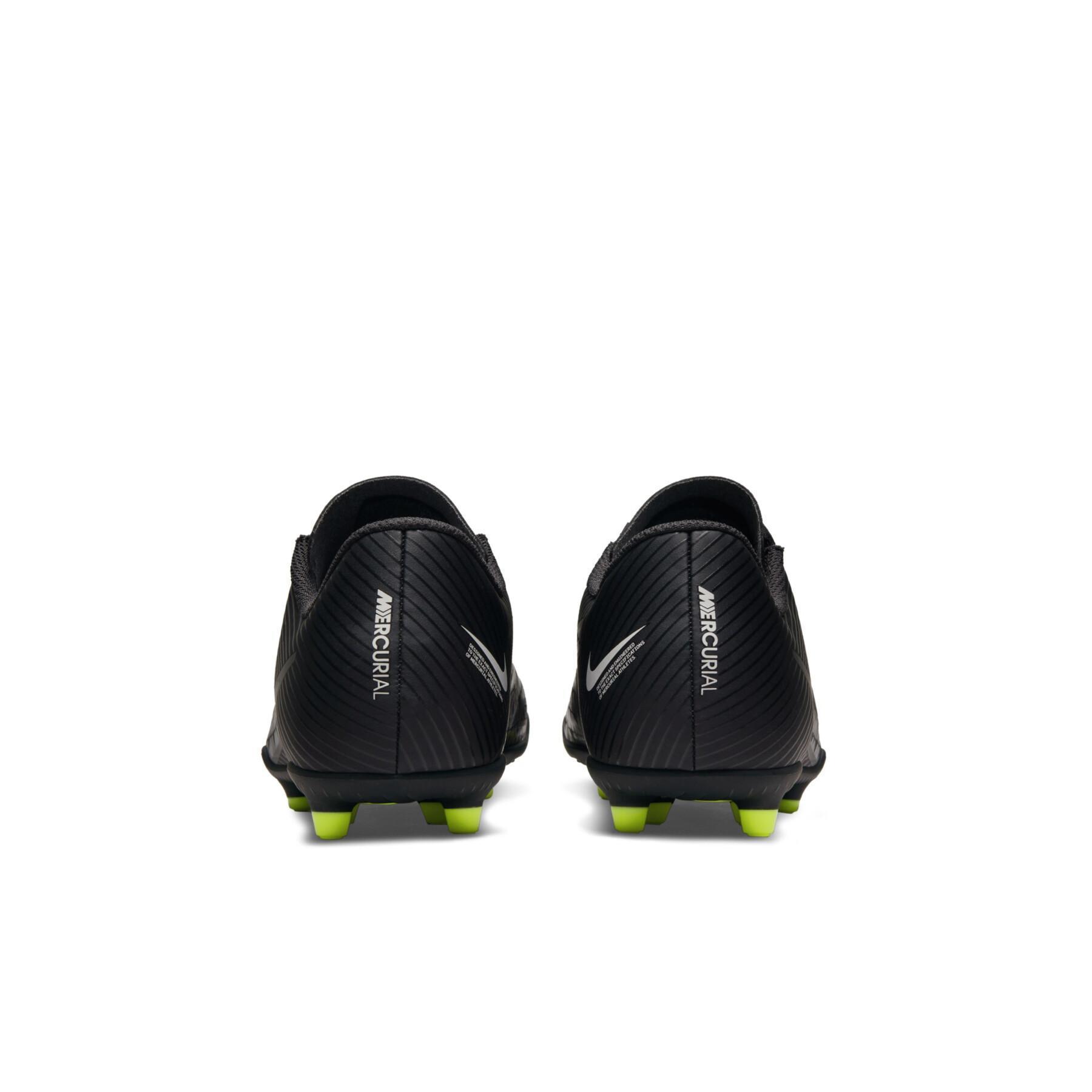 Botas de fútbol para niños Nike Mercurial Vapor 15 Club FG - Shadow Black Pack